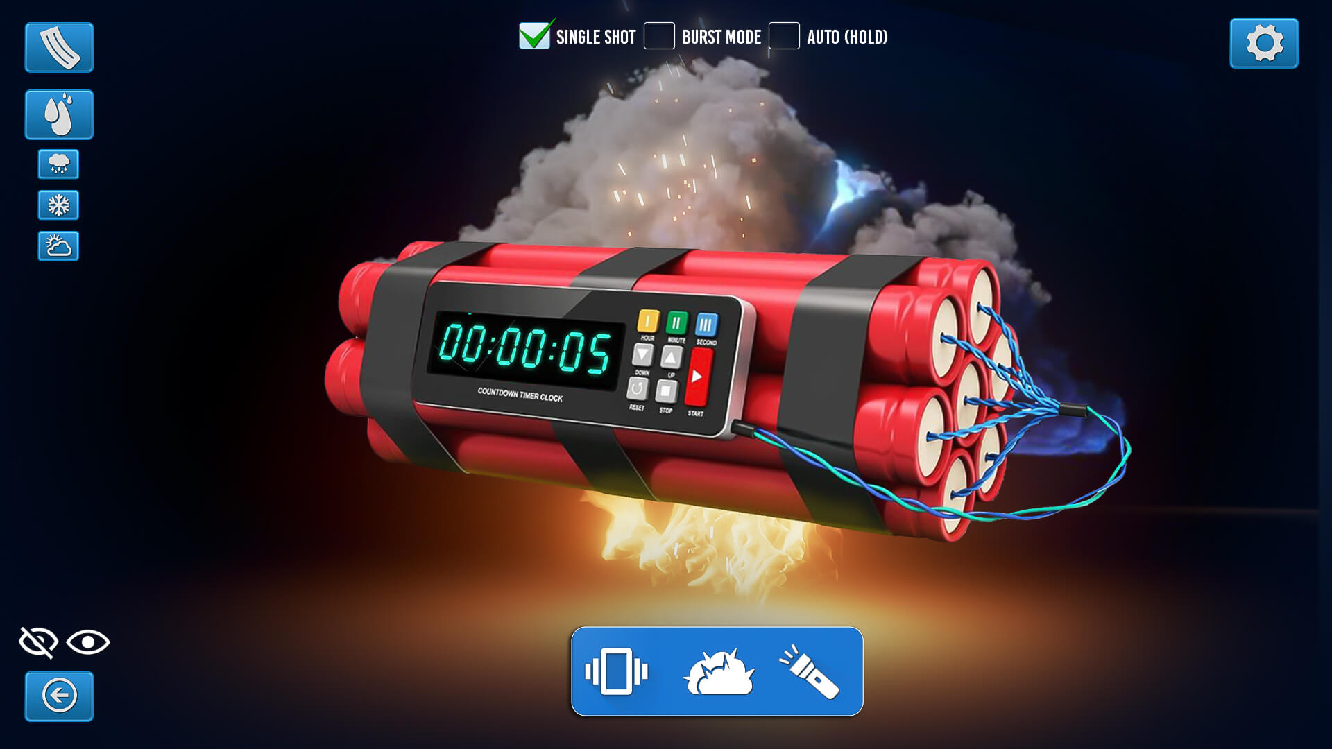 اسکرین شات 4 بازی Stun Taser Prank Gun Simulator