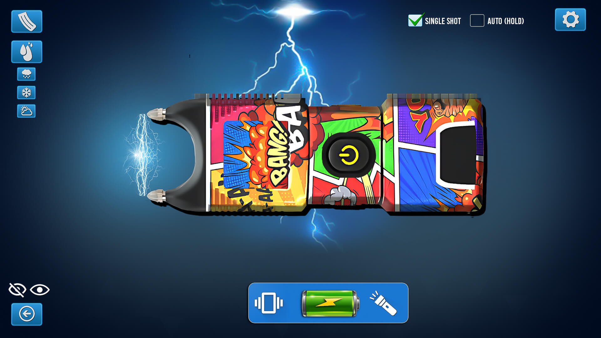 اسکرین شات 2 بازی Stun Taser Prank Gun Simulator