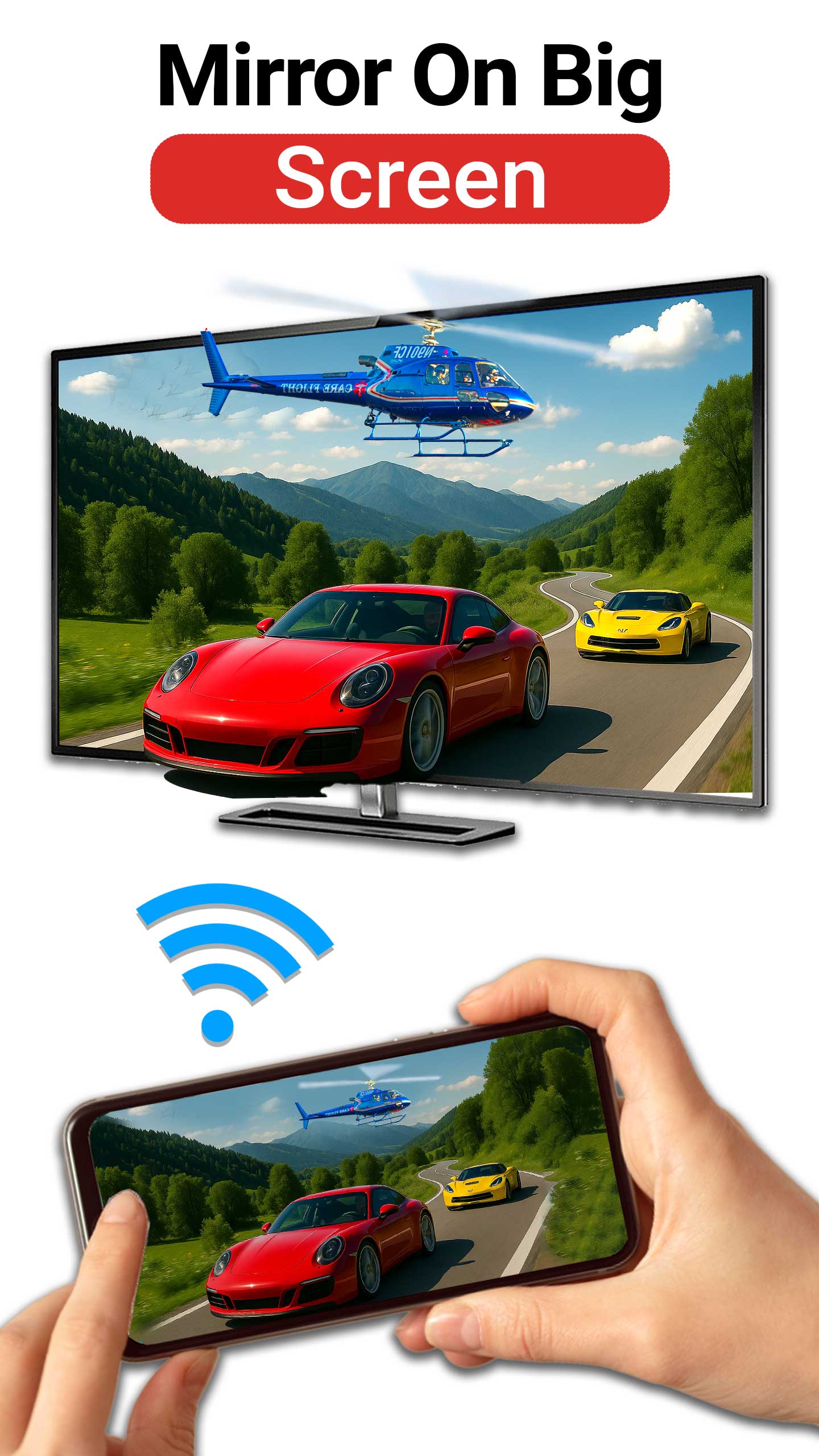 اسکرین شات 4 برنامه Screen Mirroring TV - Miracast