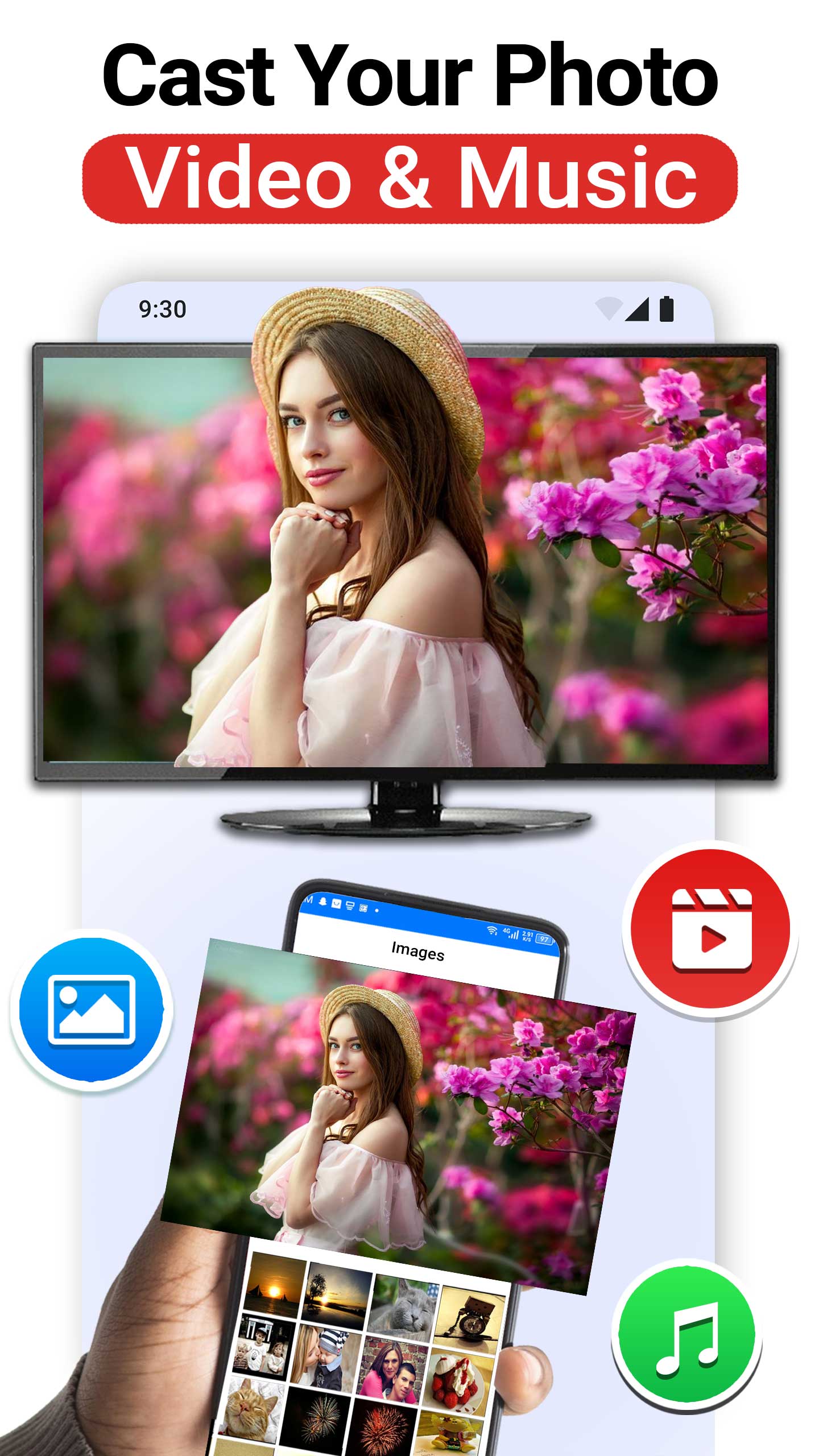 اسکرین شات 5 برنامه Screen Mirroring TV - Miracast