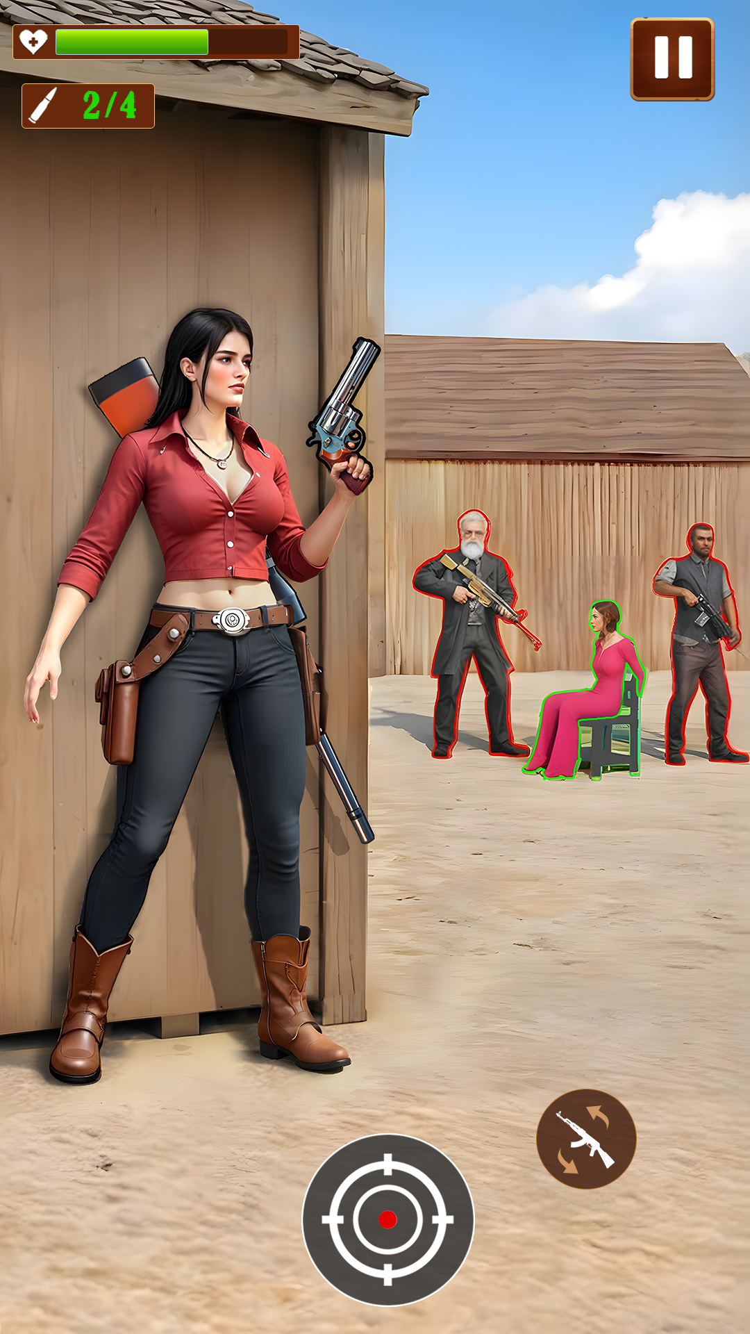 اسکرین شات 1 بازی Western Survival Shooting Game