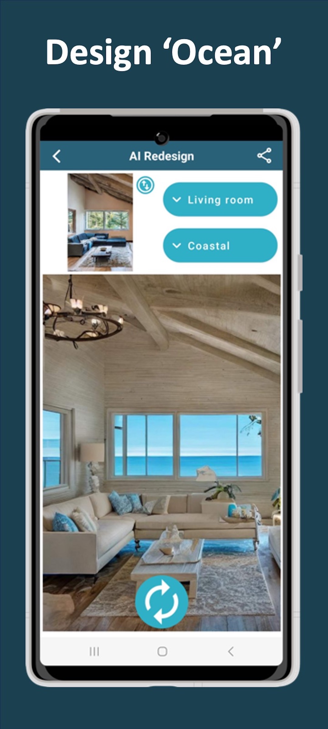 اسکرین شات 4 برنامه AI Redesign - Home Design