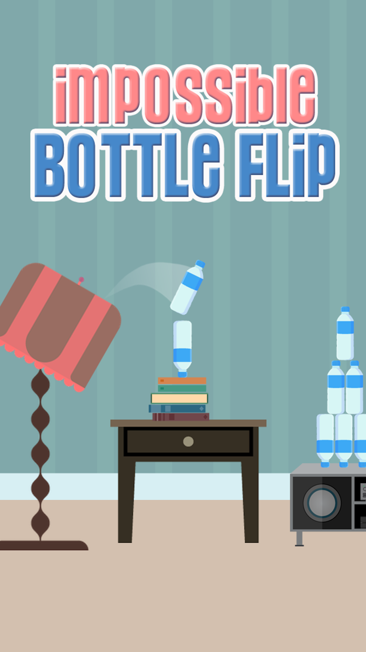اسکرین شات 1 بازی Impossible Bottle Flip