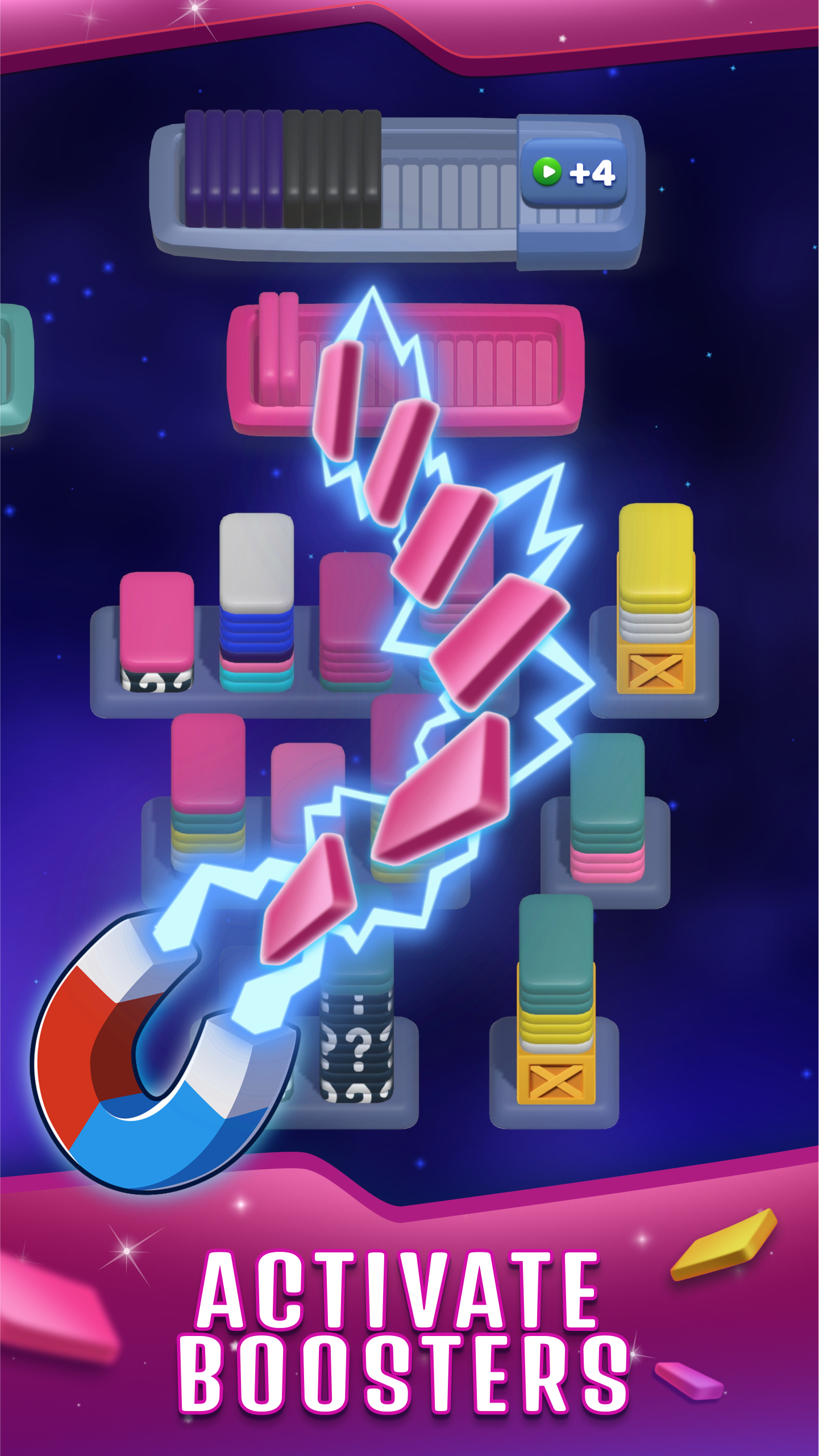 اسکرین شات 2 بازی Sort Dash - Match Color Puzzle