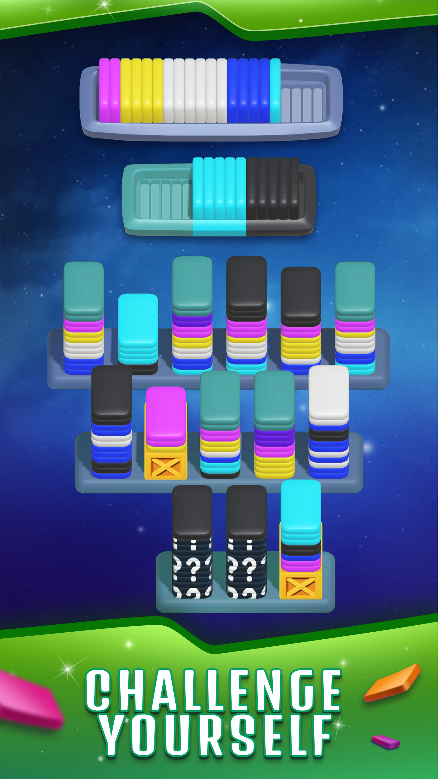 اسکرین شات 3 بازی Sort Dash - Match Color Puzzle