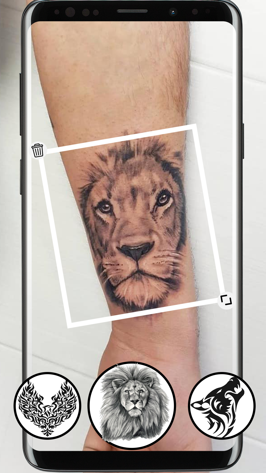 اسکرین شات 1 برنامه Tattoo Photo Editing App