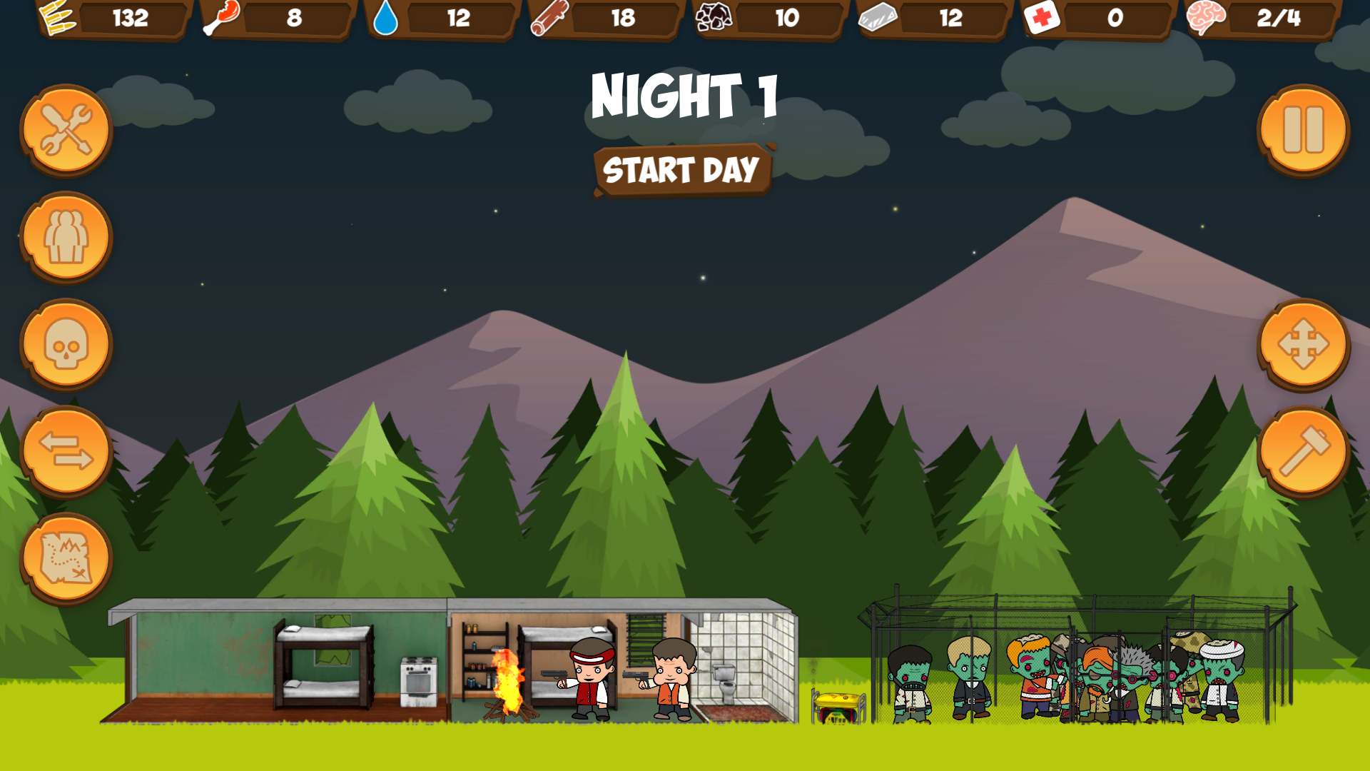 اسکرین شات 5 بازی Zombie Forest HD: Survival