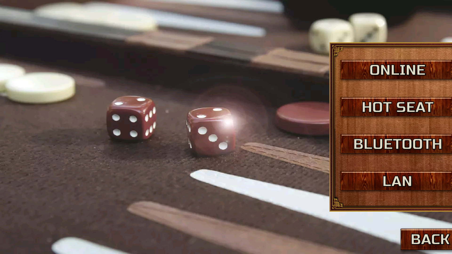 اسکرین شات 5 بازی Backgammon Games : +18