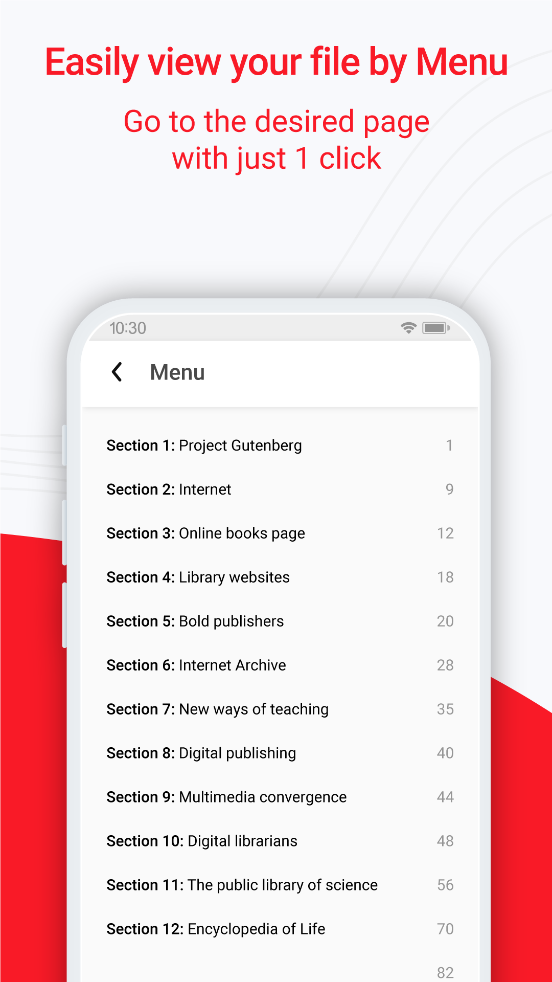 اسکرین شات 5 برنامه PDF Reader, PDF Viewer