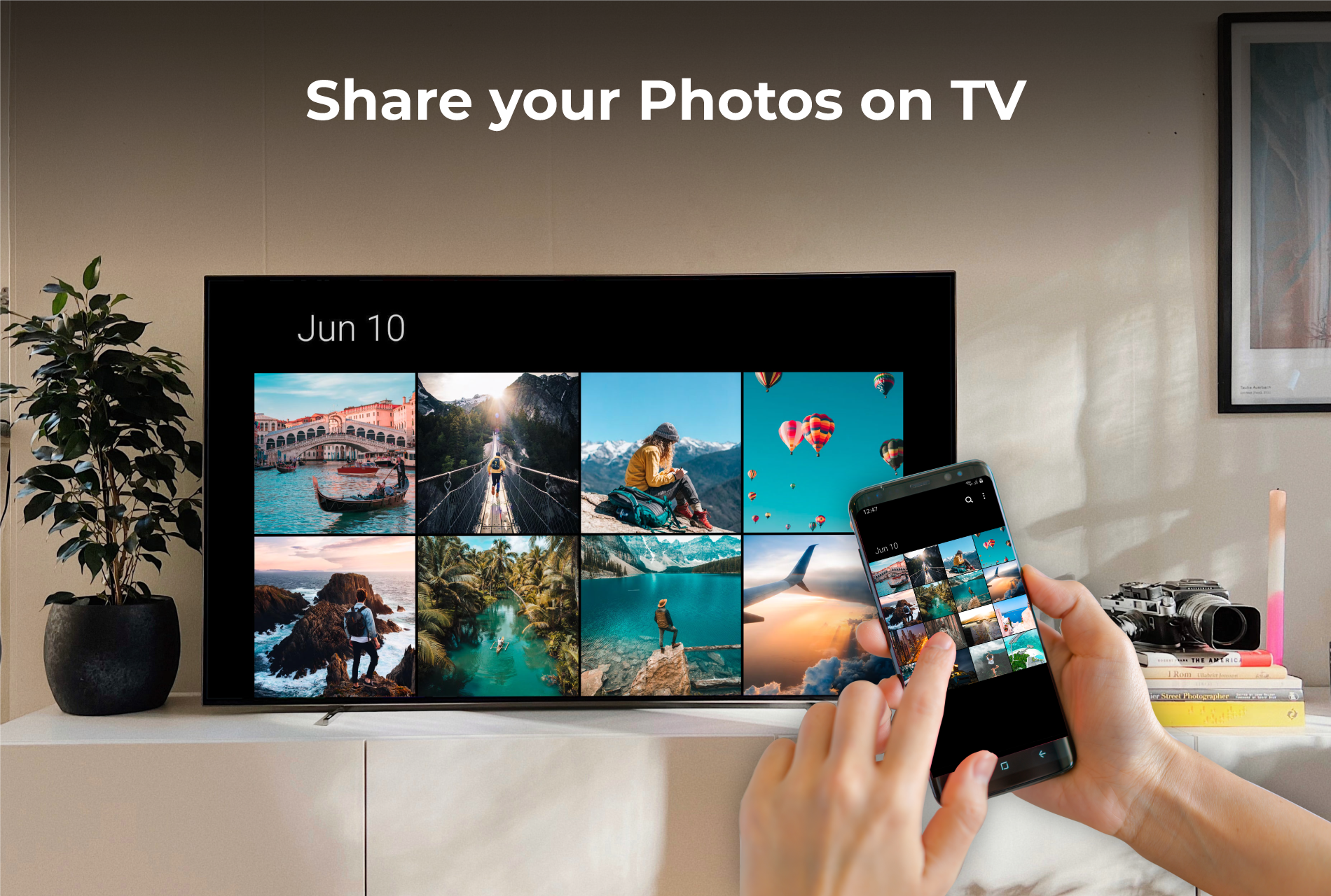 اسکرین شات 3 برنامه Screen Mirroring - TV Miracast