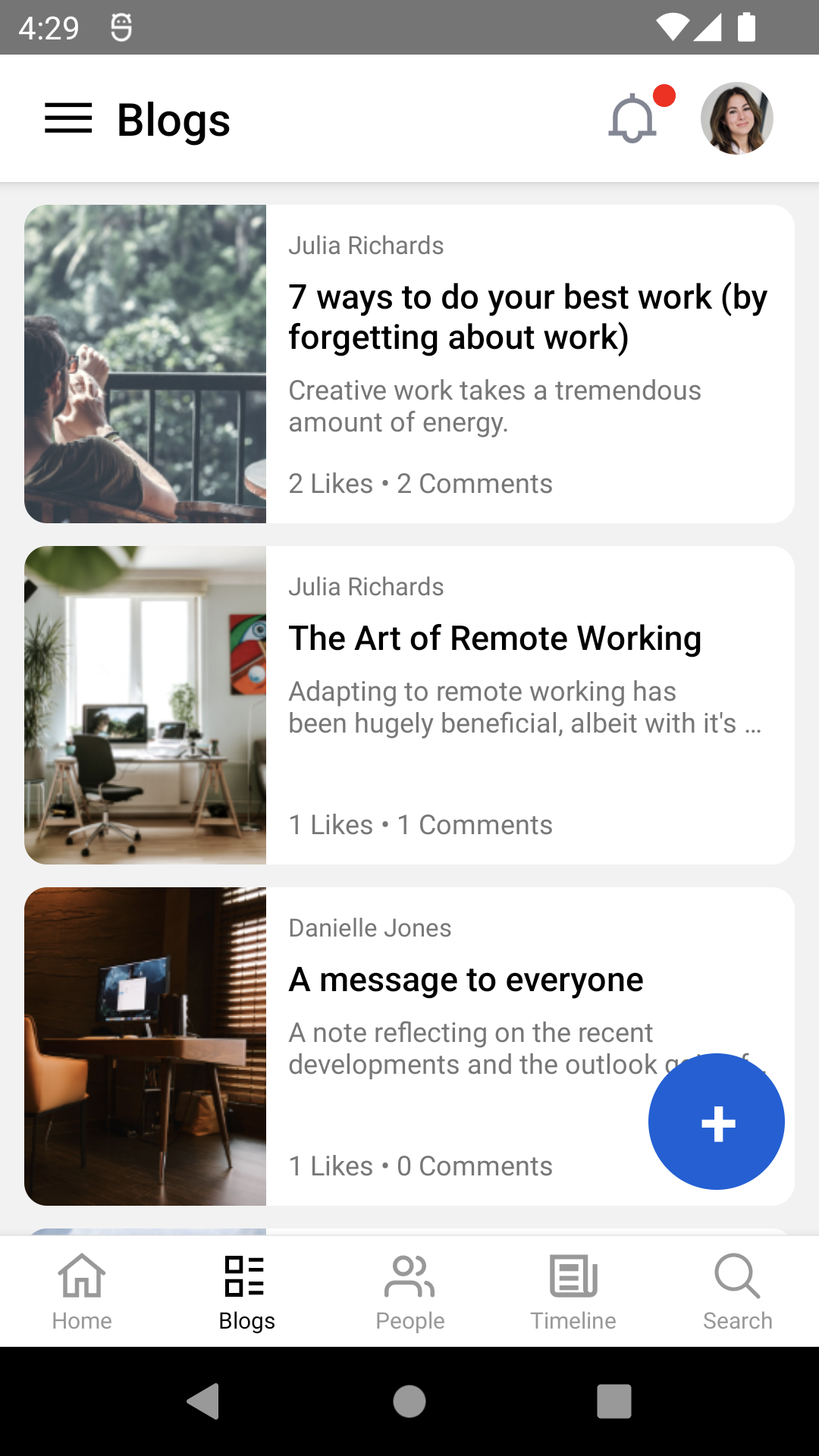 اسکرین شات 2 برنامه Pedometer - Step Counter