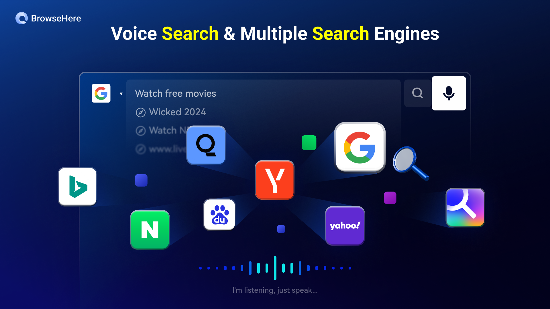 اسکرین شات 4 برنامه Browser TV Web - BrowseHere