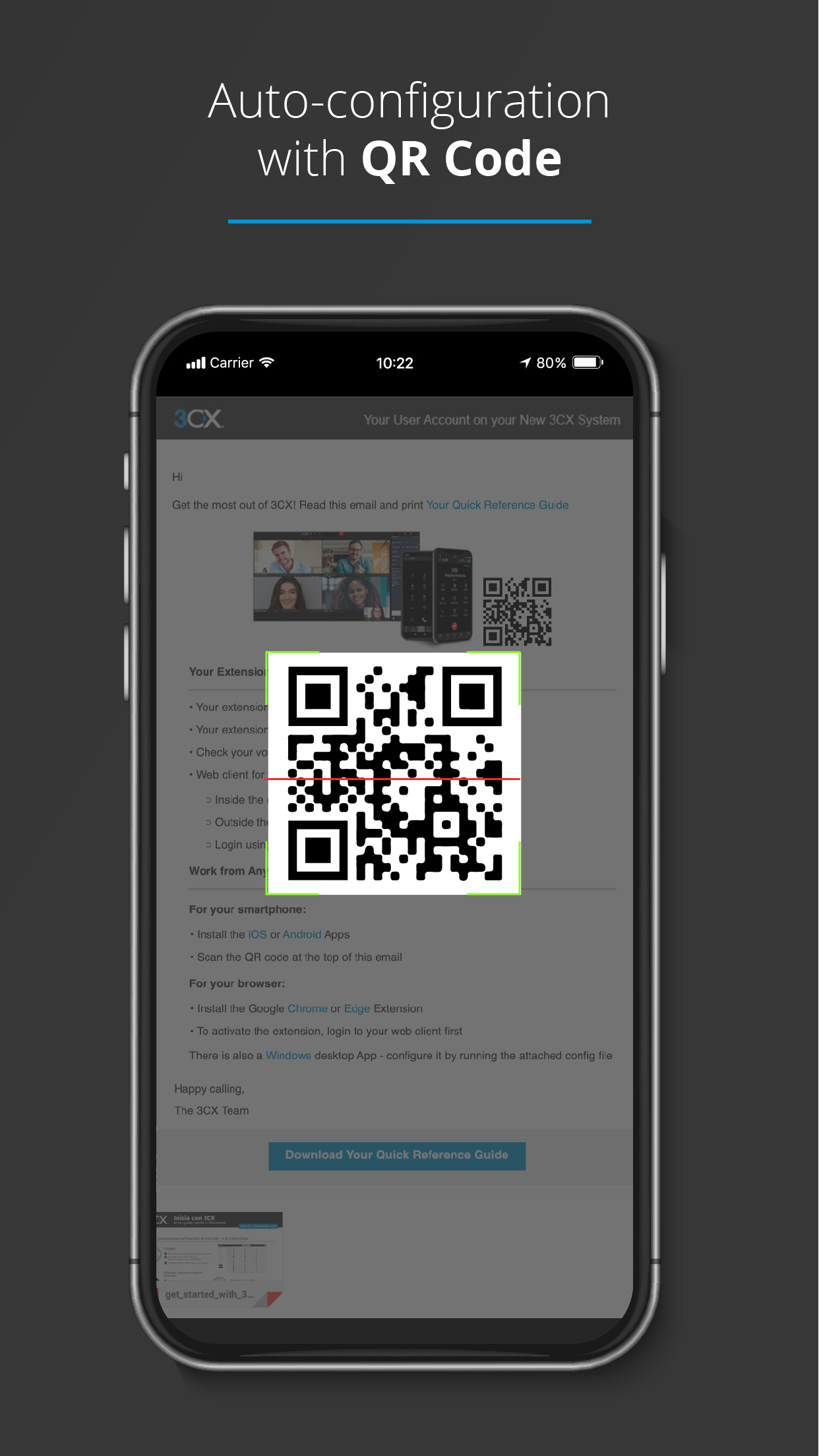 اسکرین شات 1 برنامه 3CX