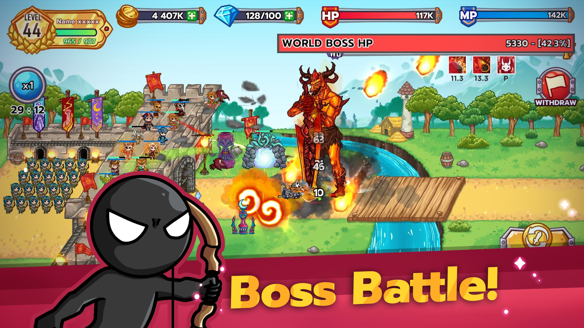 اسکرین شات 6 بازی Kingdom Castle - Tower Defense