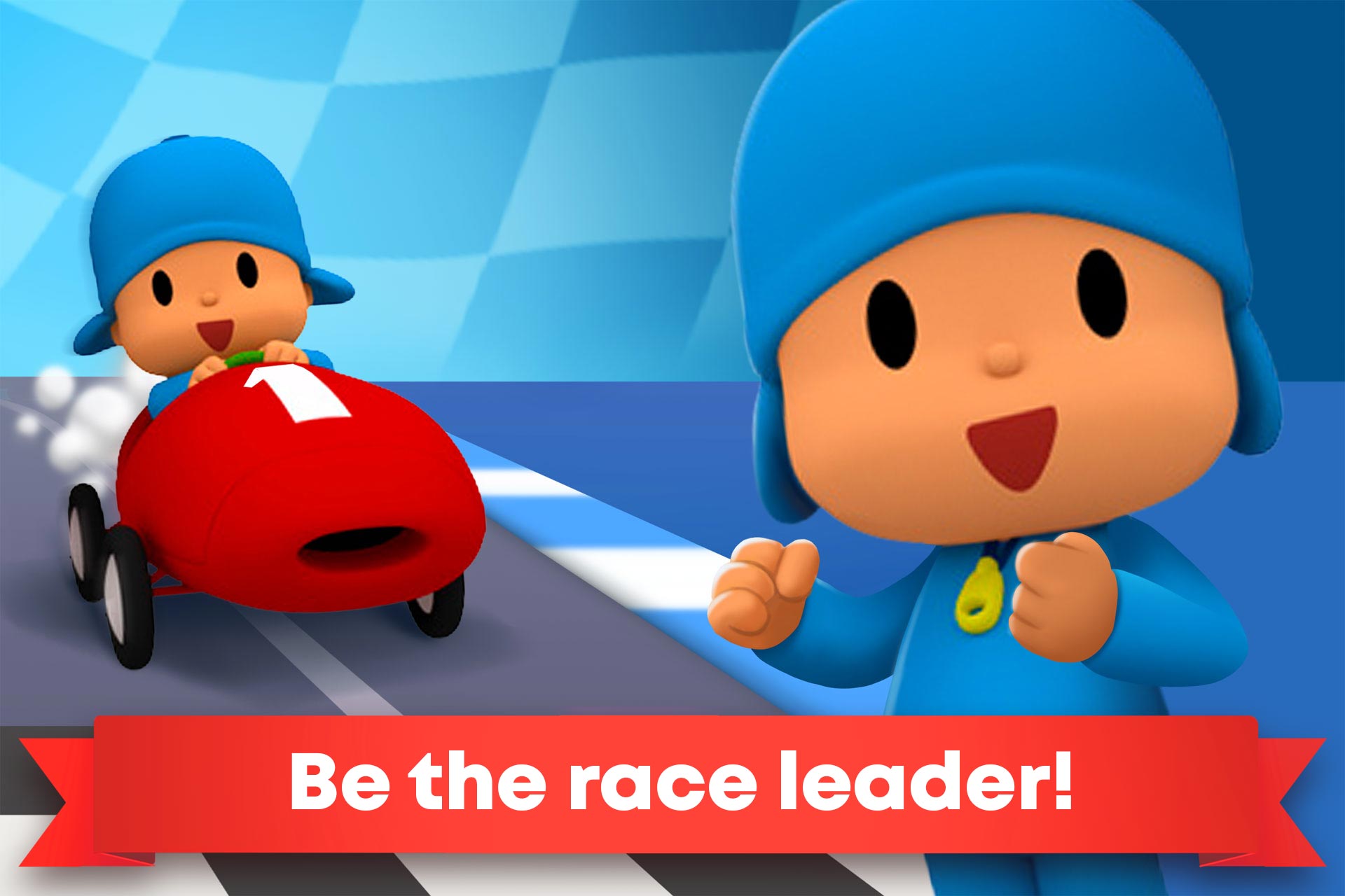 اسکرین شات 2 بازی Pocoyo Racing: Kids Car Race