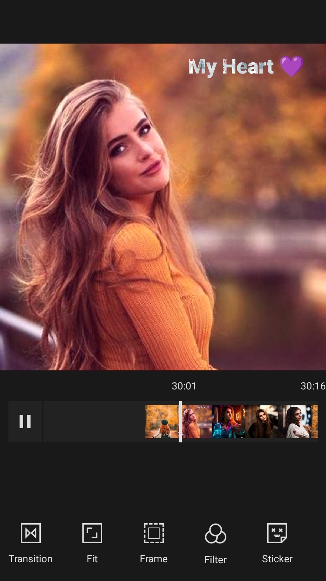 اسکرین شات 3 برنامه کلیپ ساز حرفه ای