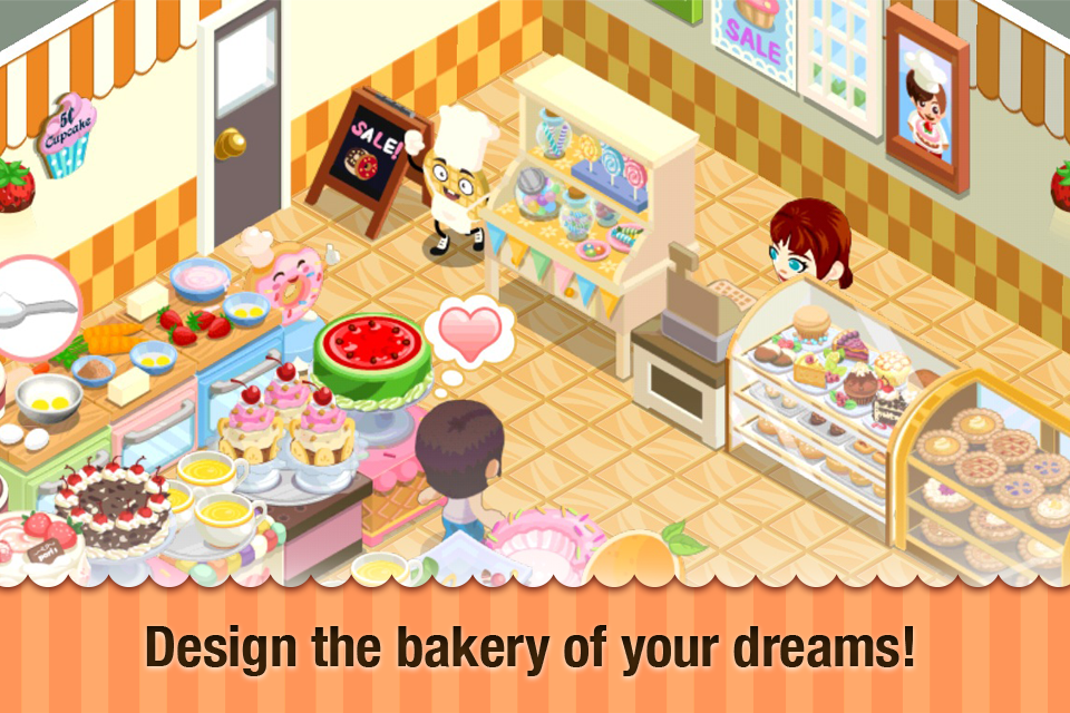 اسکرین شات 1 بازی Bakery Story™