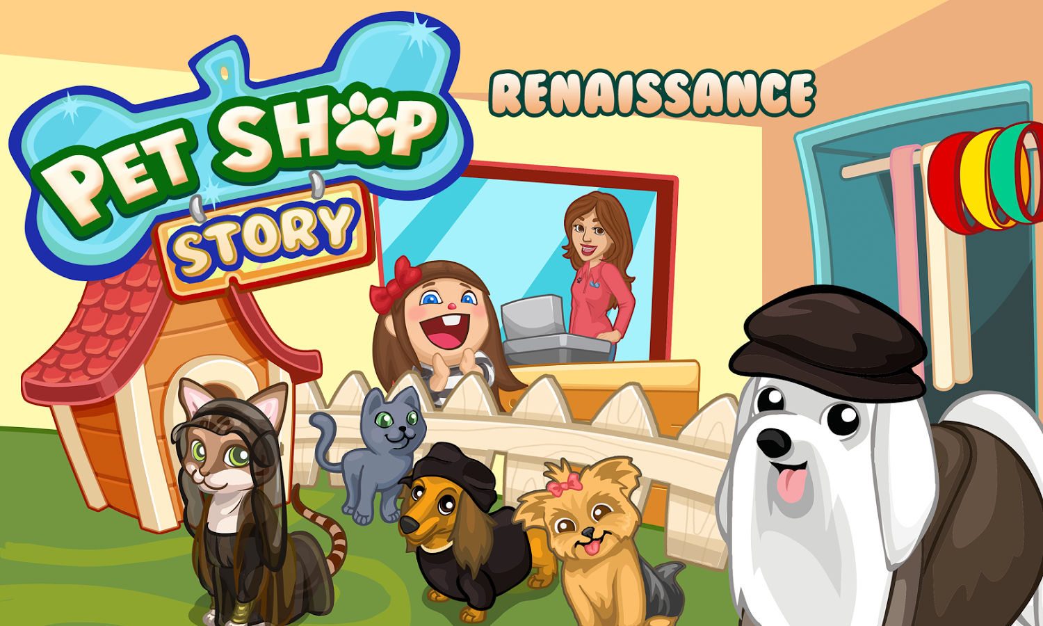 اسکرین شات 1 بازی Pet Shop Story: Renaissance