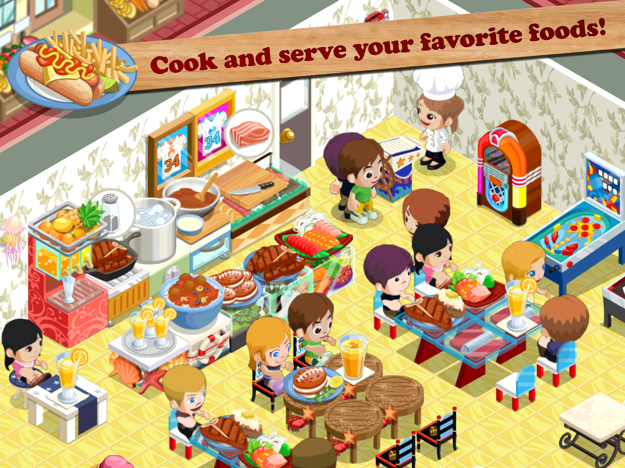 اسکرین شات 3 بازی Restaurant Story™