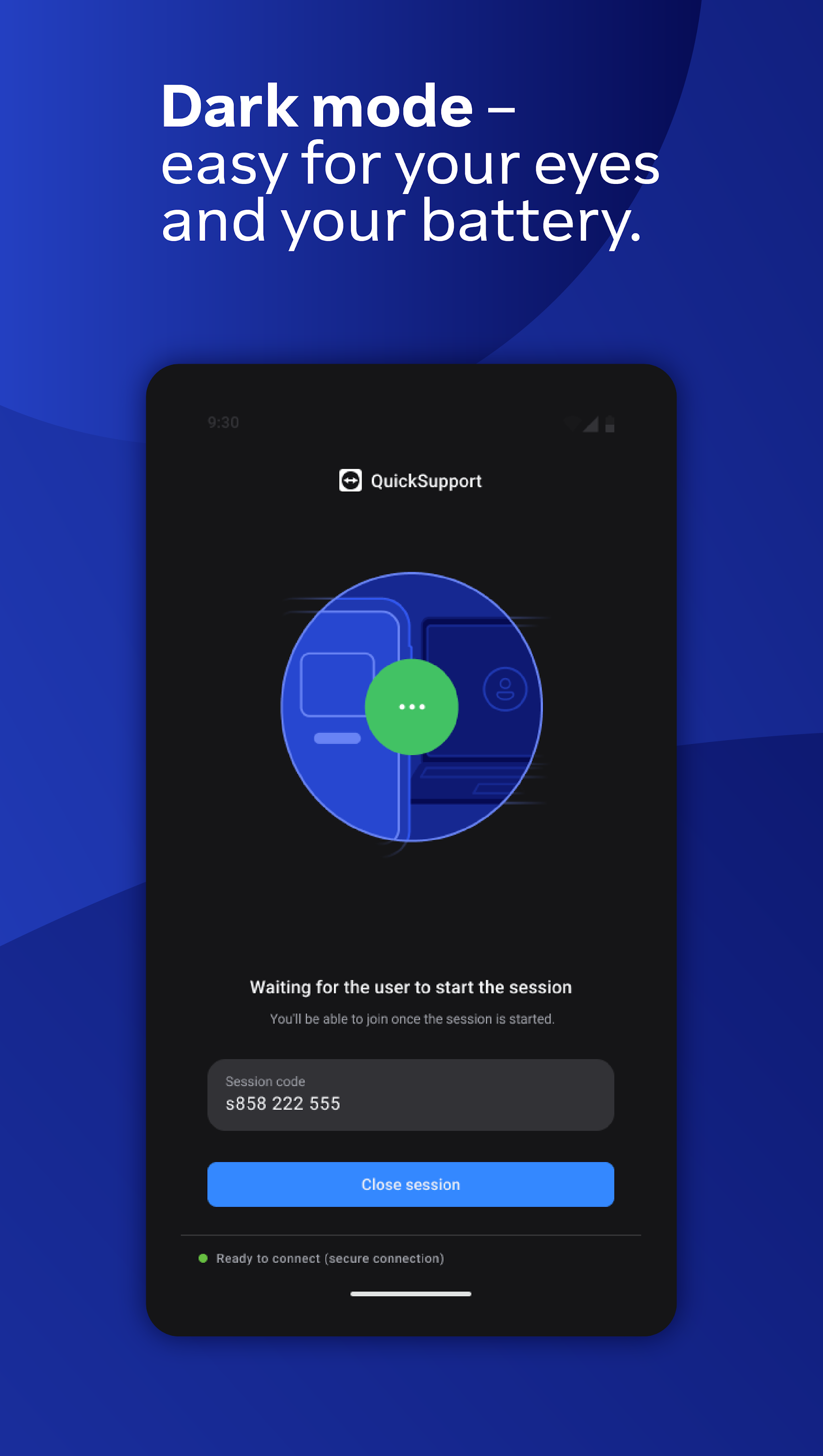 اسکرین شات 8 برنامه TeamViewer QuickSupport