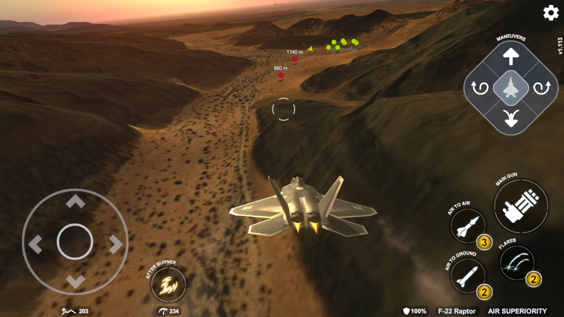 اسکرین شات 1 بازی AeroMayhem PvP: Air Combat Ace