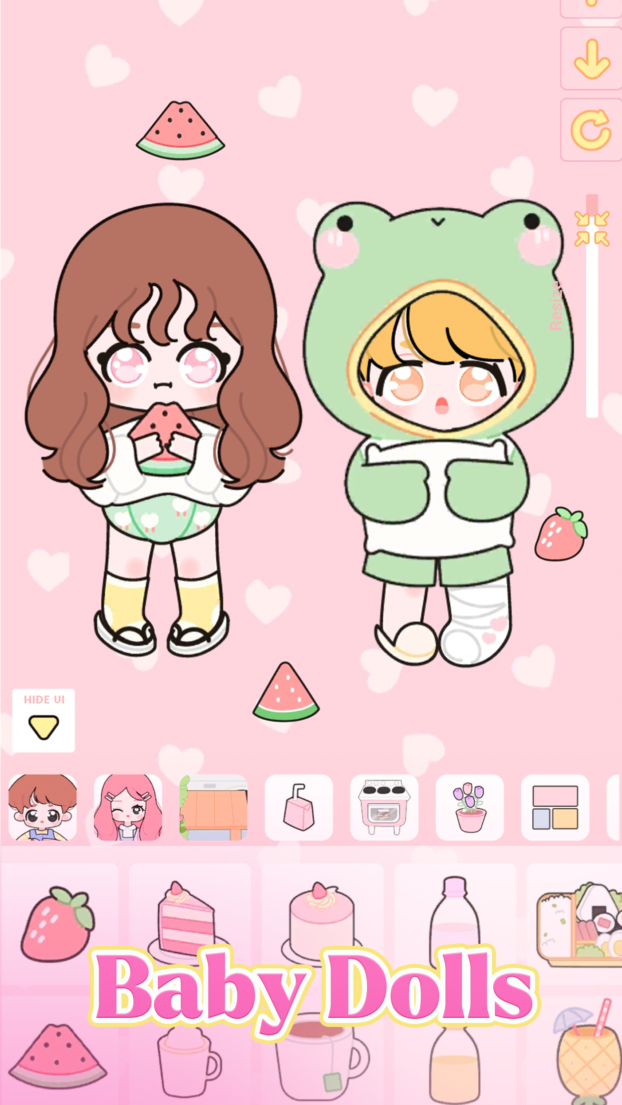 اسکرین شات 4 بازی Charmy Dolls : Dress Up Game