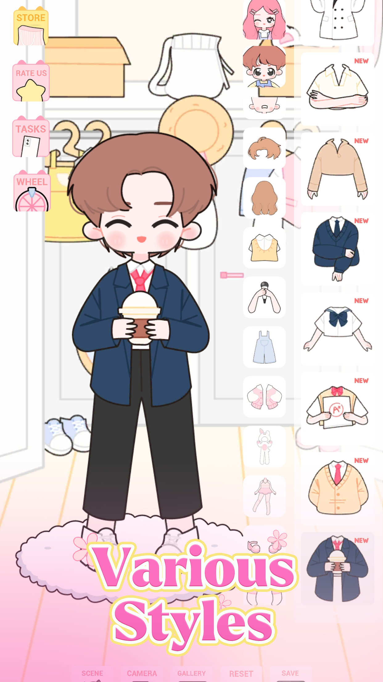 اسکرین شات 7 بازی Charmy Dolls : Dress Up Game