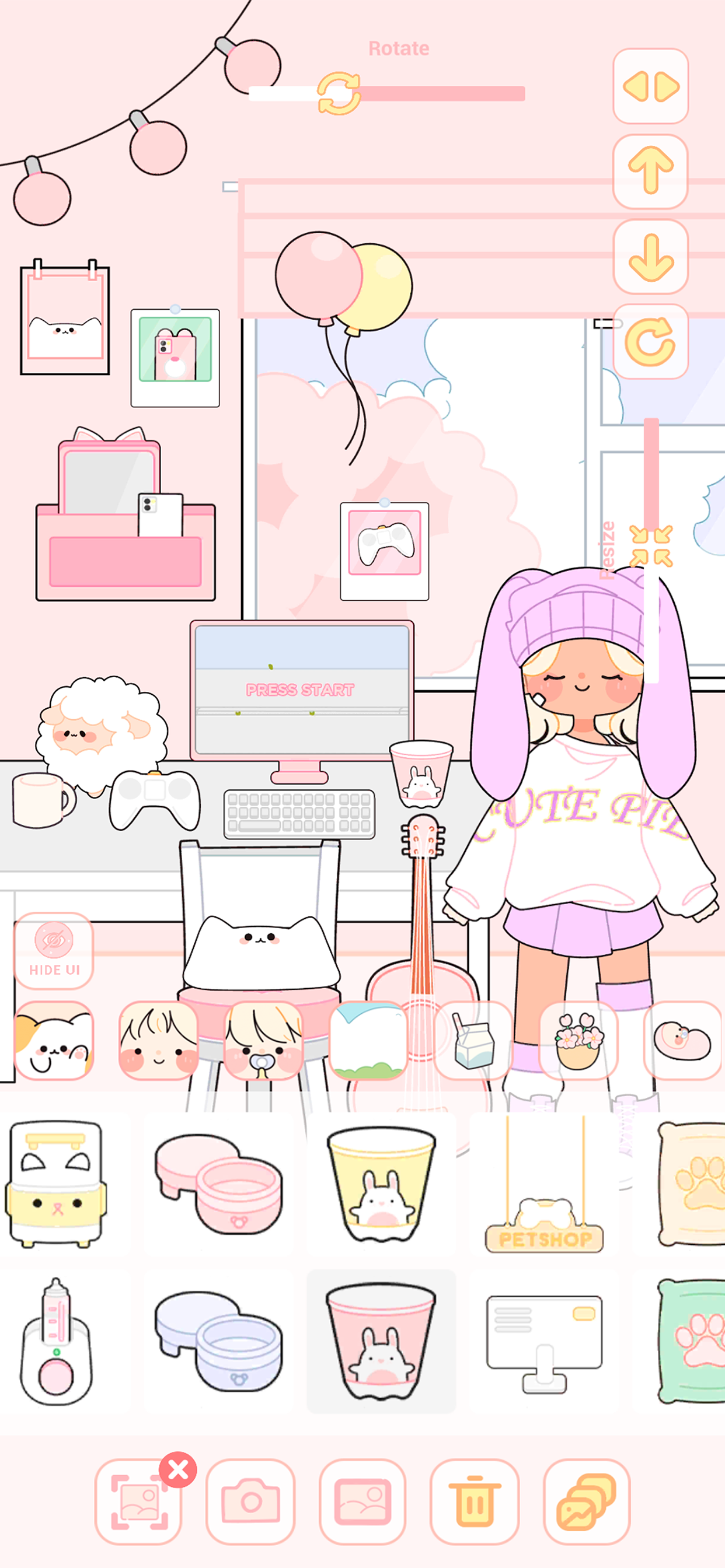 اسکرین شات 4 بازی Lovely Doll : Dress Up Game