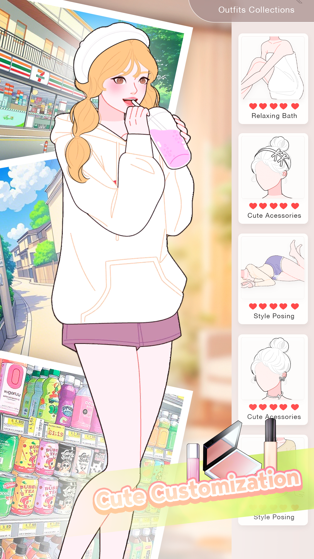 اسکرین شات 4 بازی LoveToon: Avatar Dress Up Game