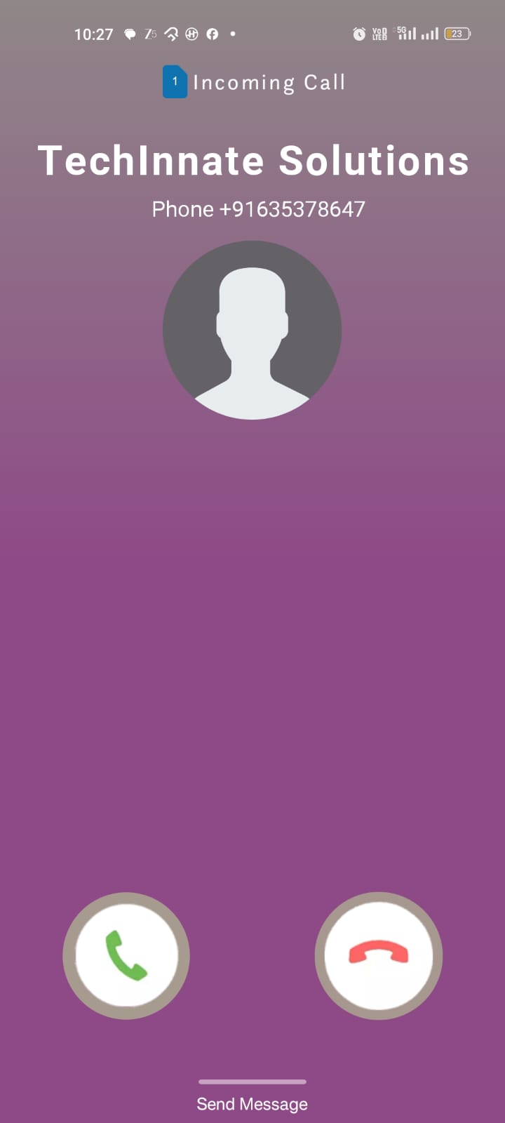 اسکرین شات 2 برنامه Call Assistant - Fake Call