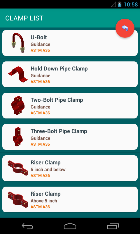 اسکرین شات 2 برنامه Pipe and Fitting