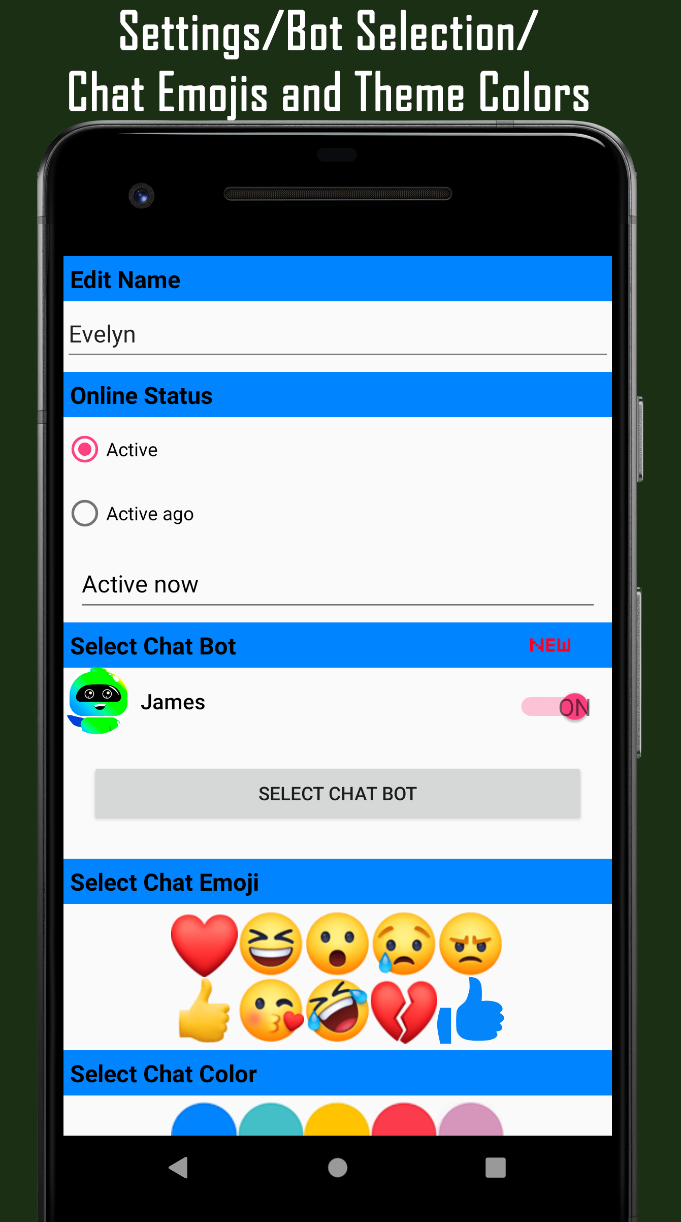 اسکرین شات 7 برنامه Fake Chat Conversation - prank