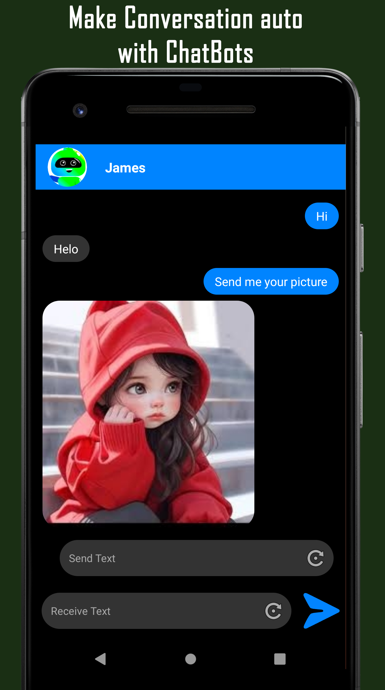 اسکرین شات 8 برنامه Fake Chat Conversation - prank