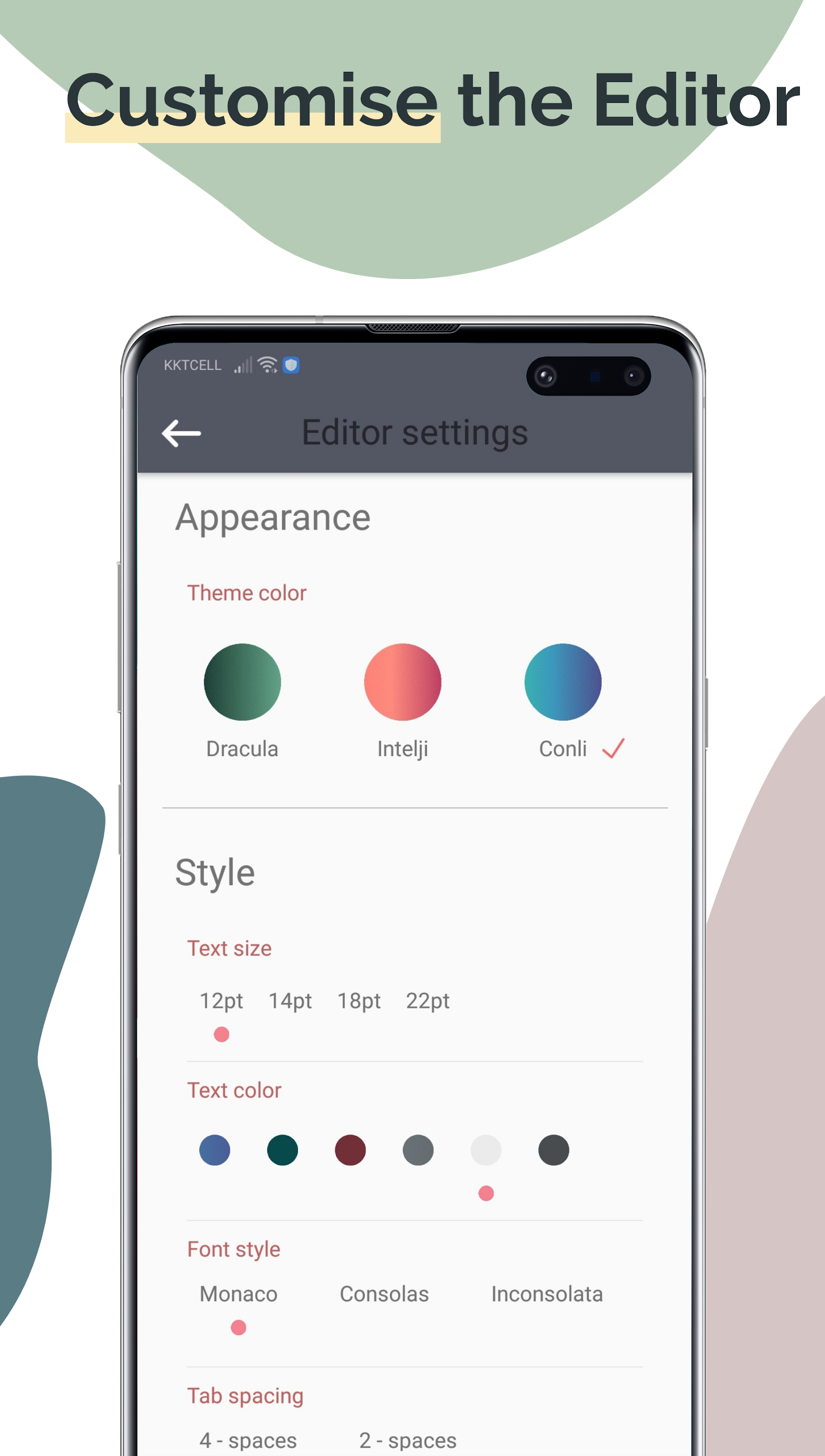 اسکرین شات 7 برنامه TrebEdit - Mobile HTML Editor