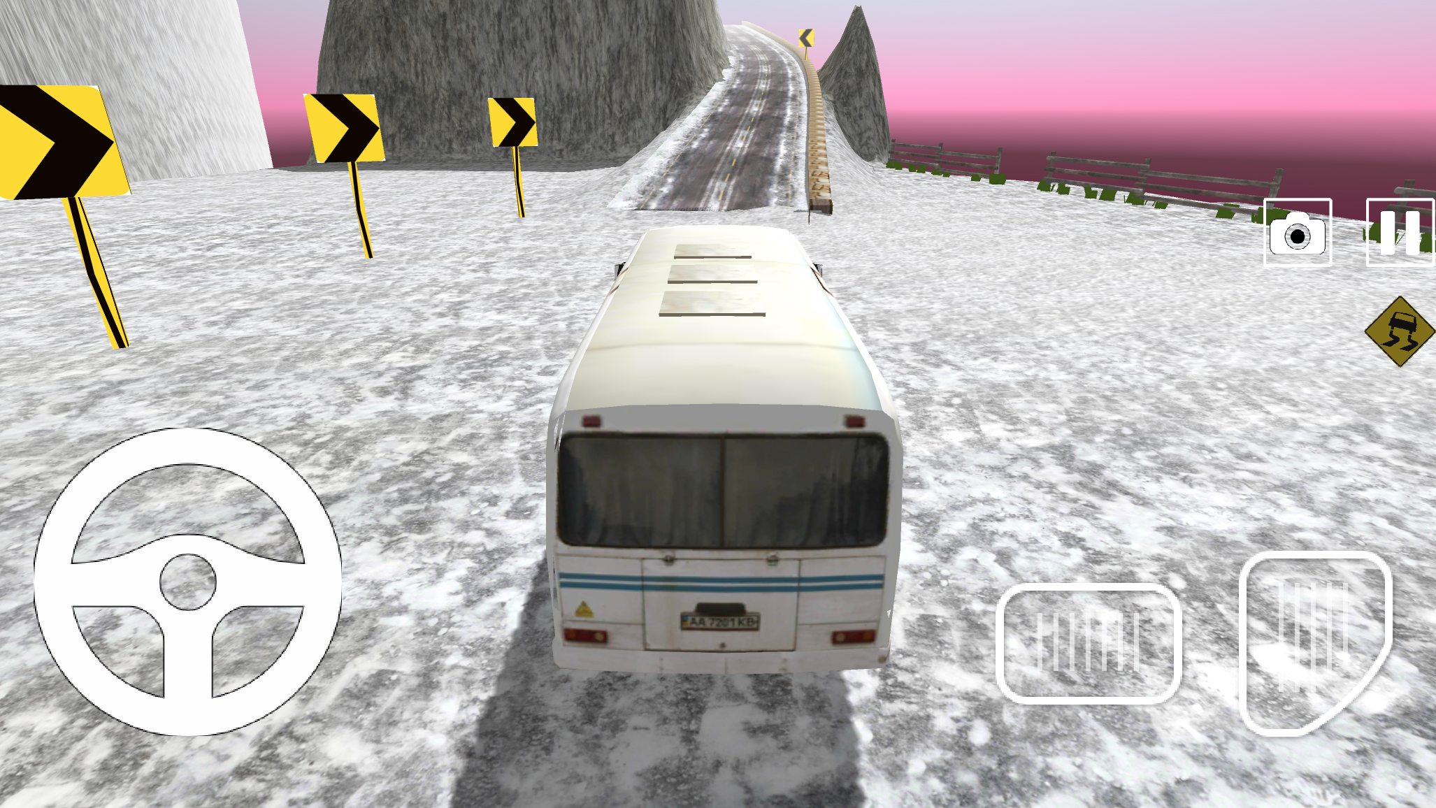 اسکرین شات 5 بازی Offroad Bus Driving Game