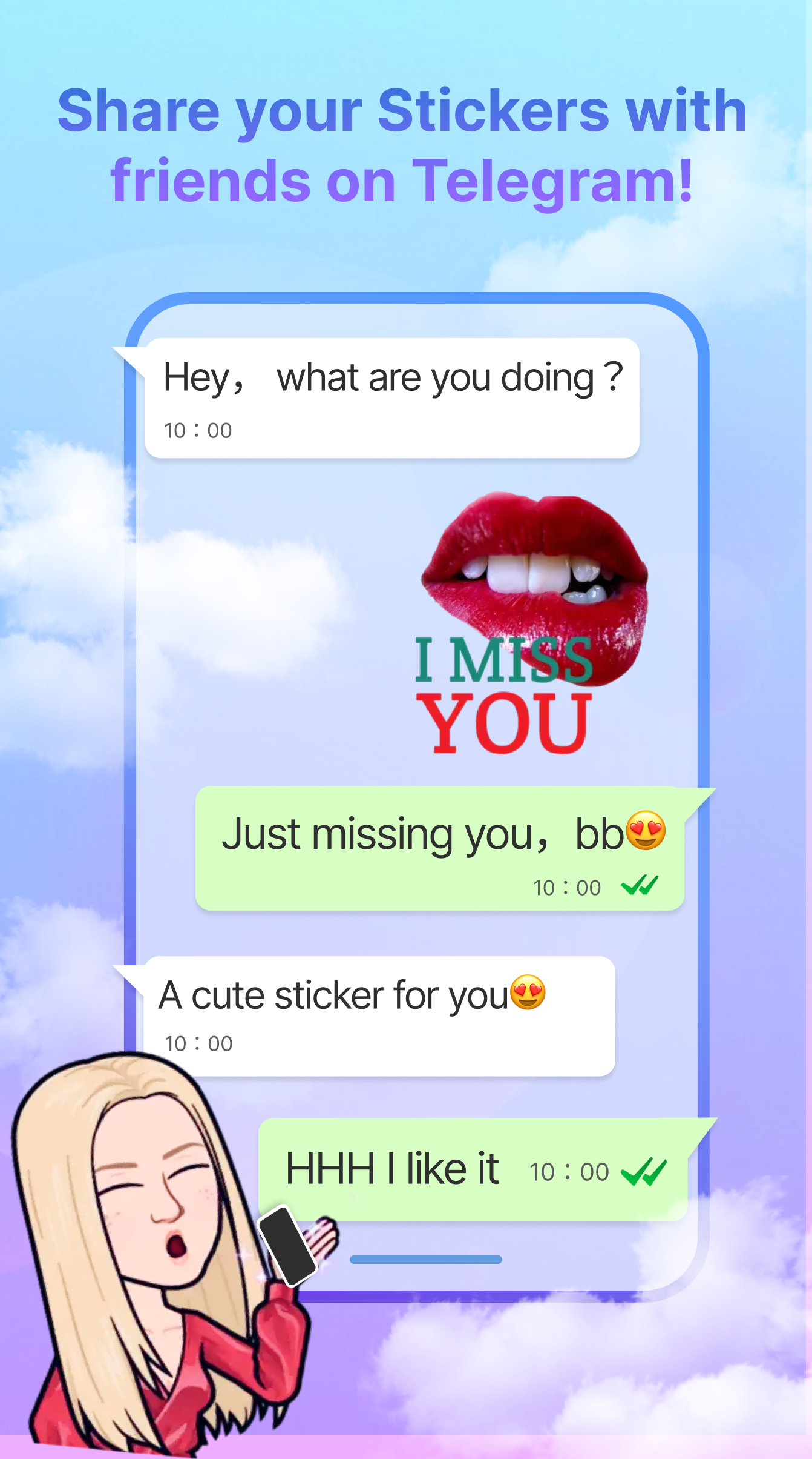 اسکرین شات 5 برنامه Tgsticker - pack meme download