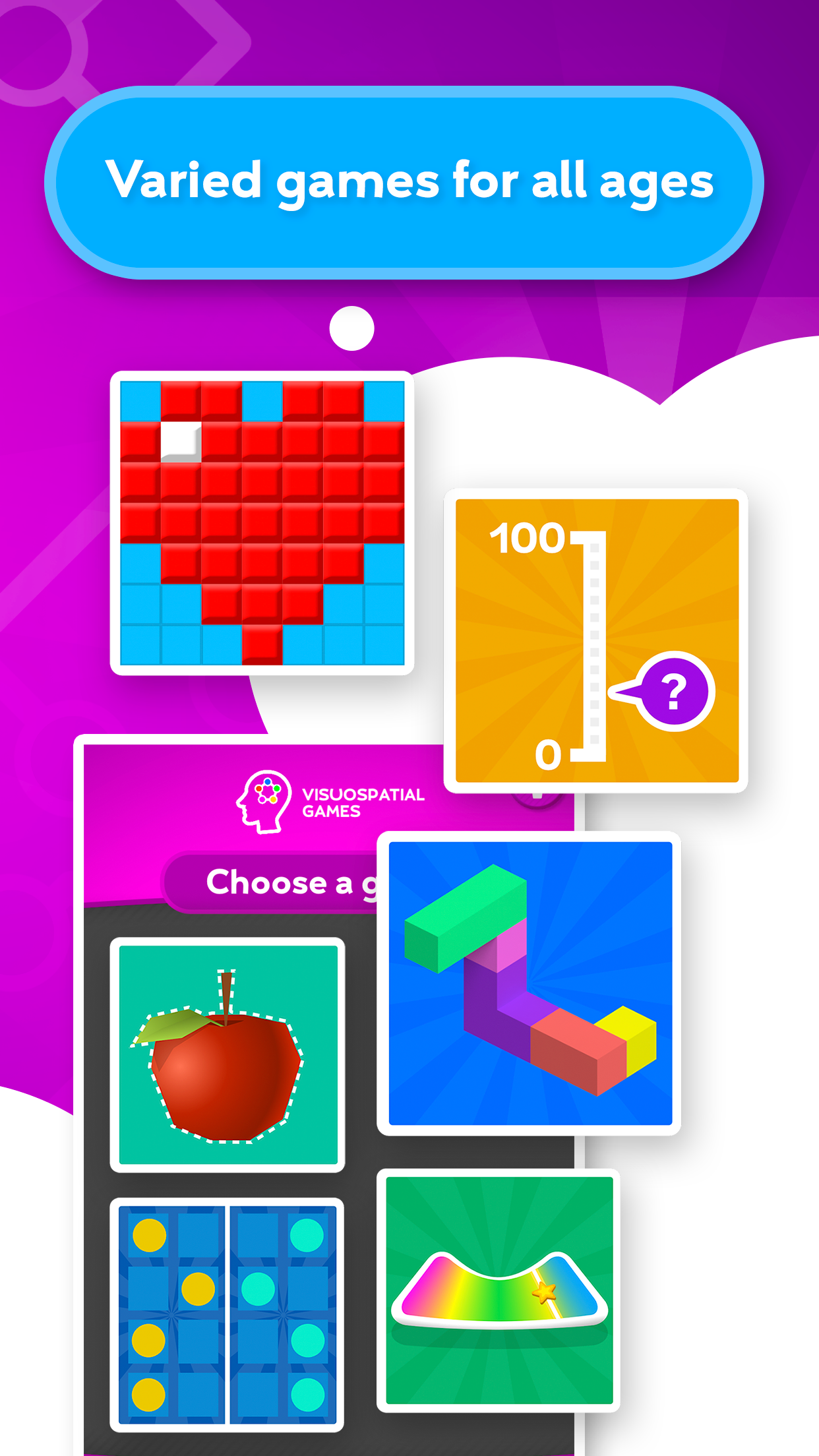 اسکرین شات 2 بازی Train your Brain. Visuospatial