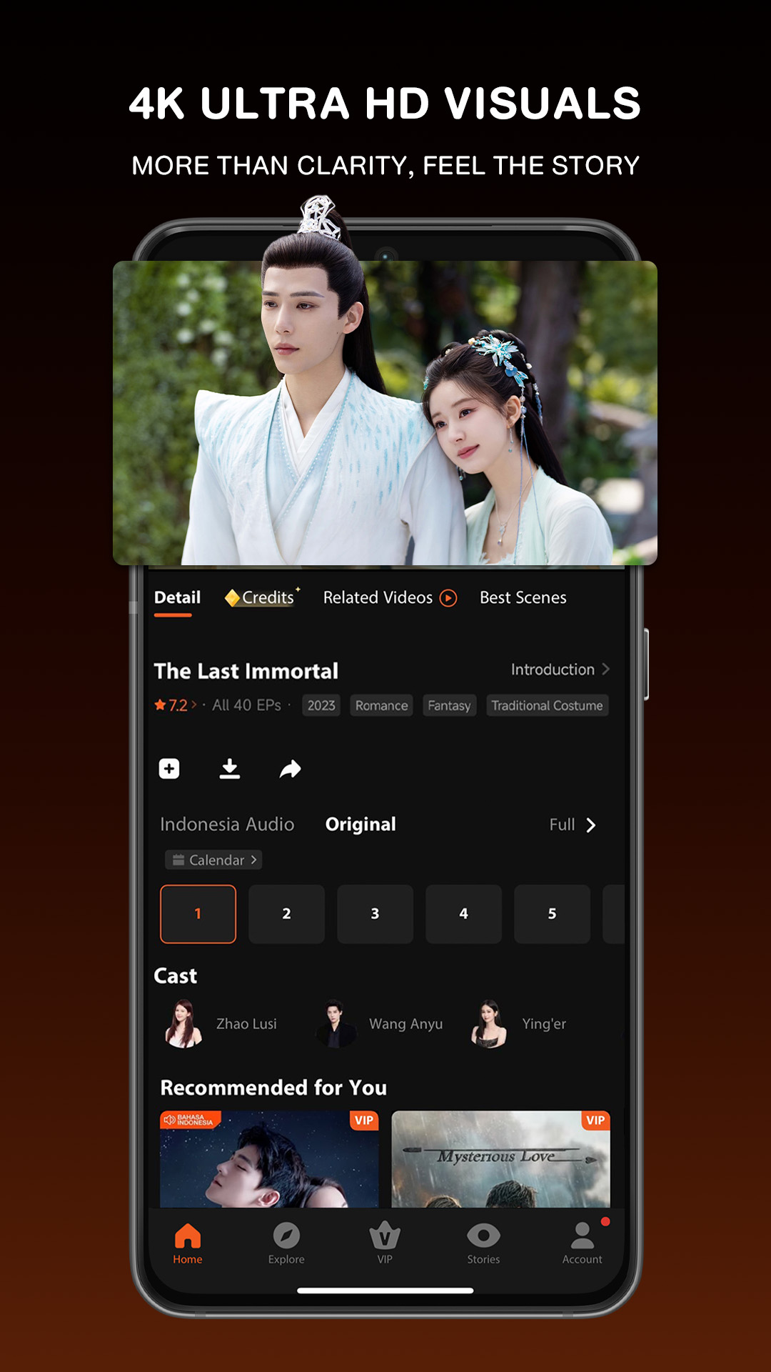 اسکرین شات 5 برنامه WeTV: Asian & Local Drama