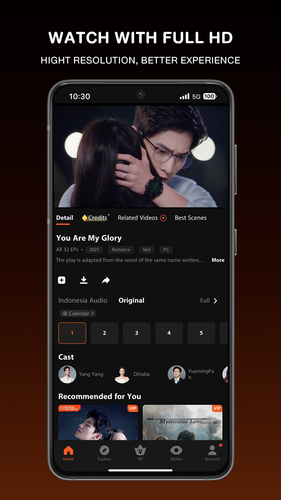 اسکرین شات 4 برنامه WeTV: Asian & Local Drama