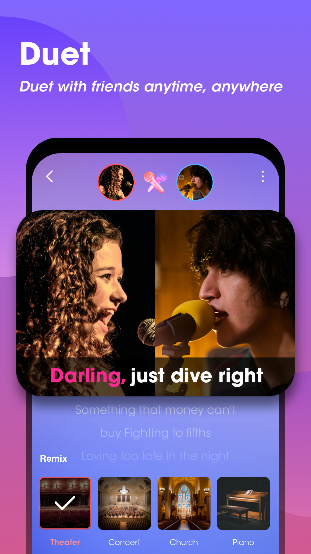 اسکرین شات 3 برنامه WeSing - Karaoke, Party & Live