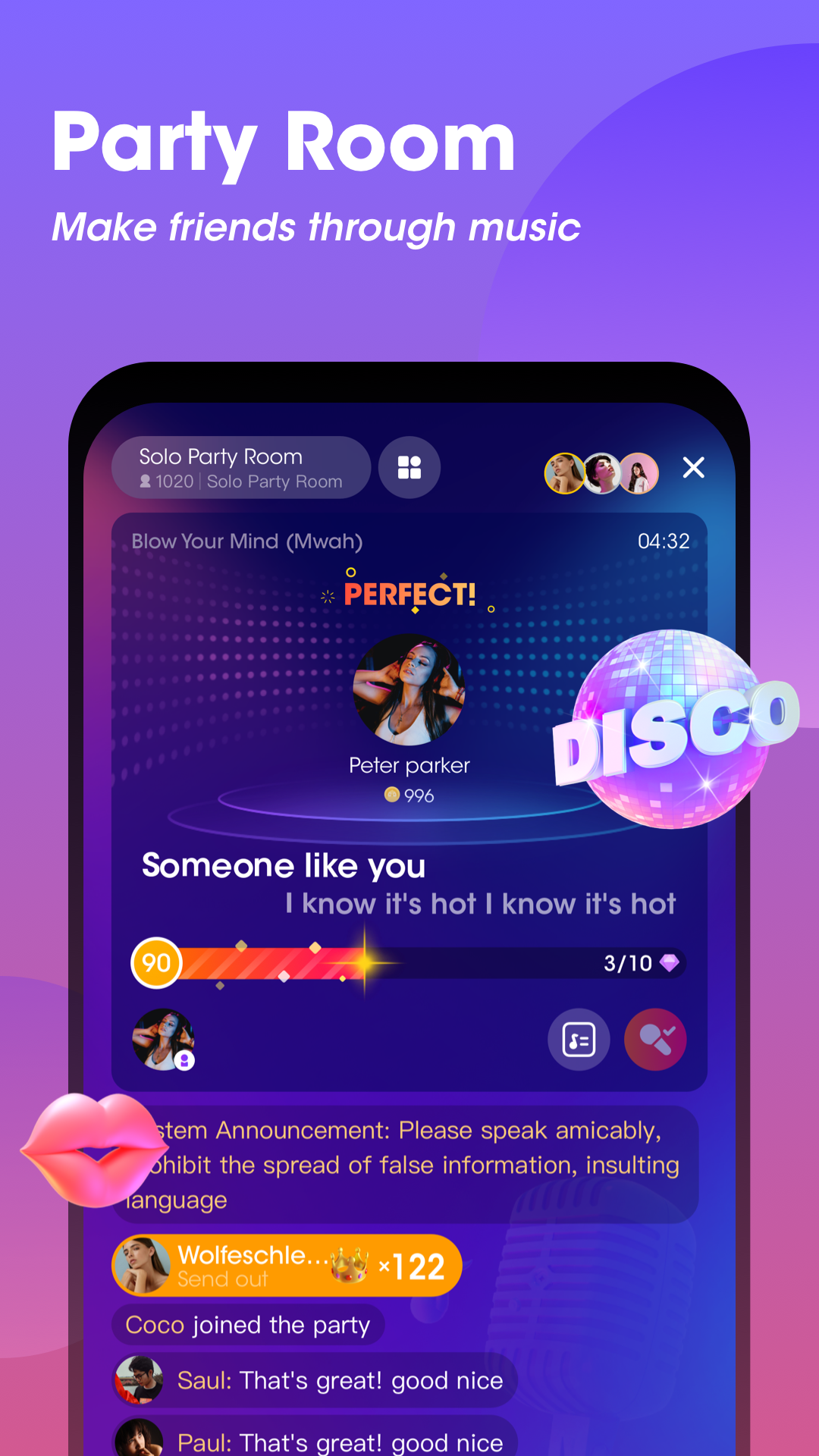 اسکرین شات 4 برنامه WeSing - Karaoke, Party & Live