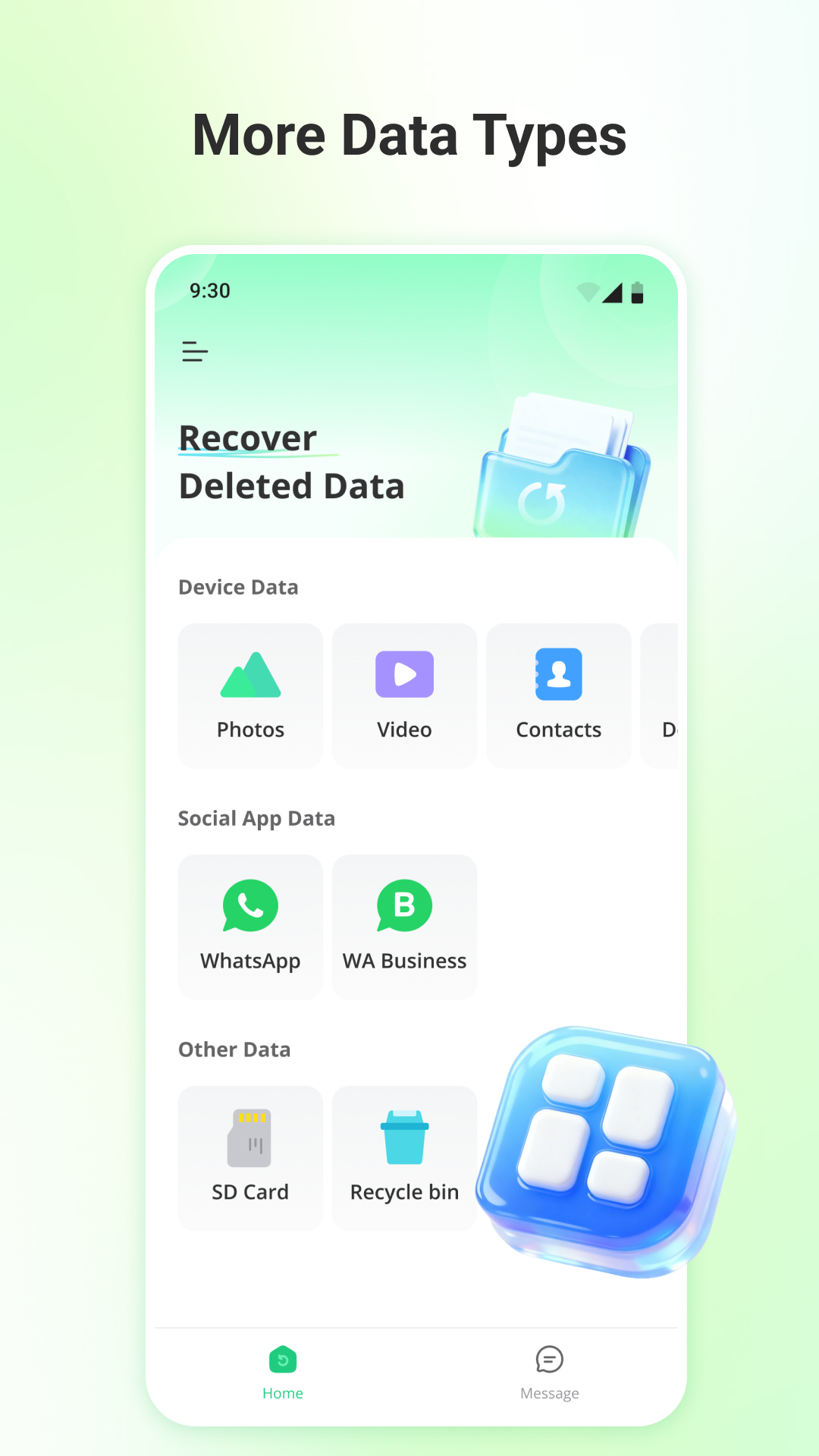 اسکرین شات 5 برنامه UltData: Photo & Data Recovery