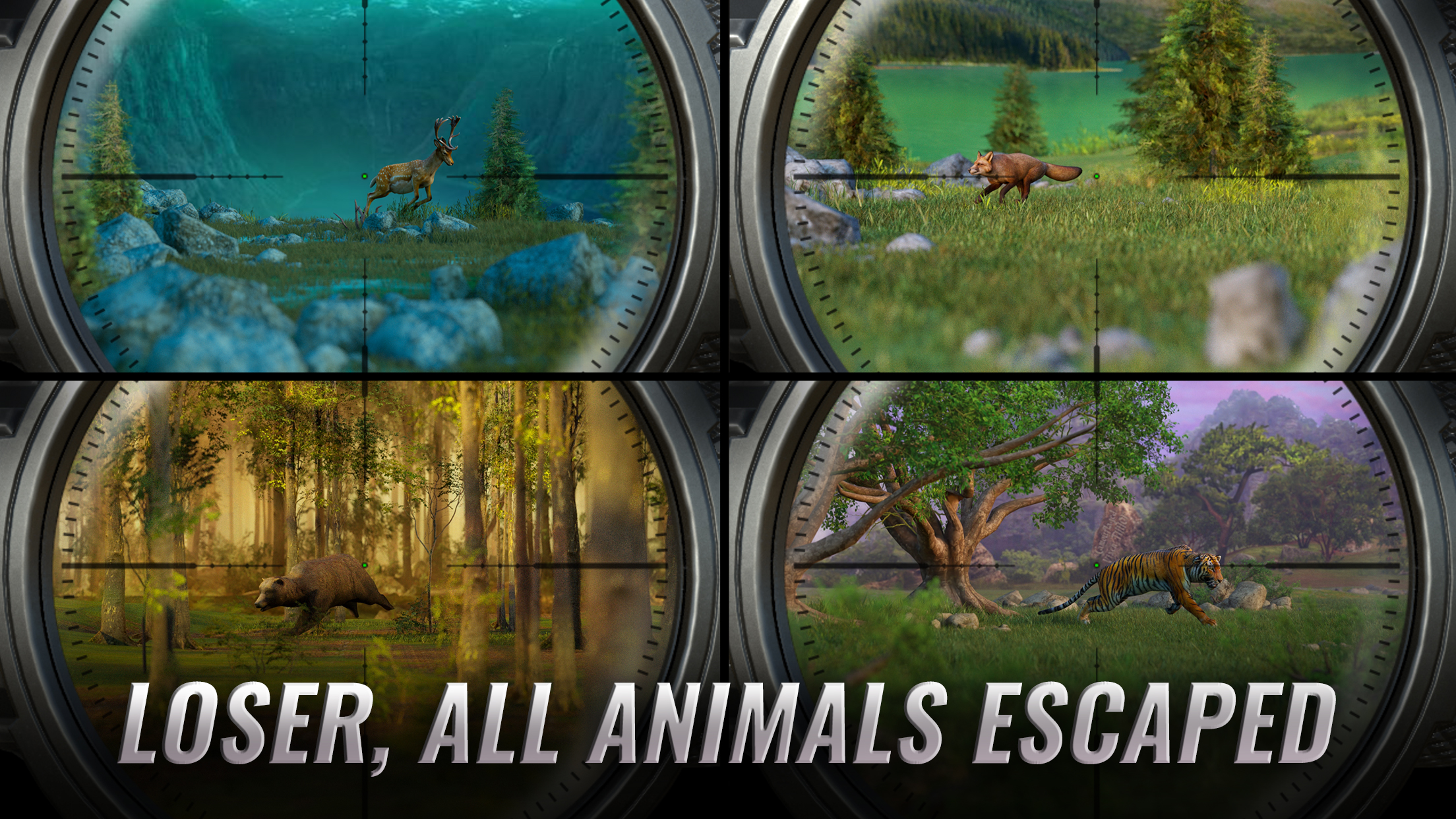 اسکرین شات 2 بازی Hunting Clash: Sniper Shooting