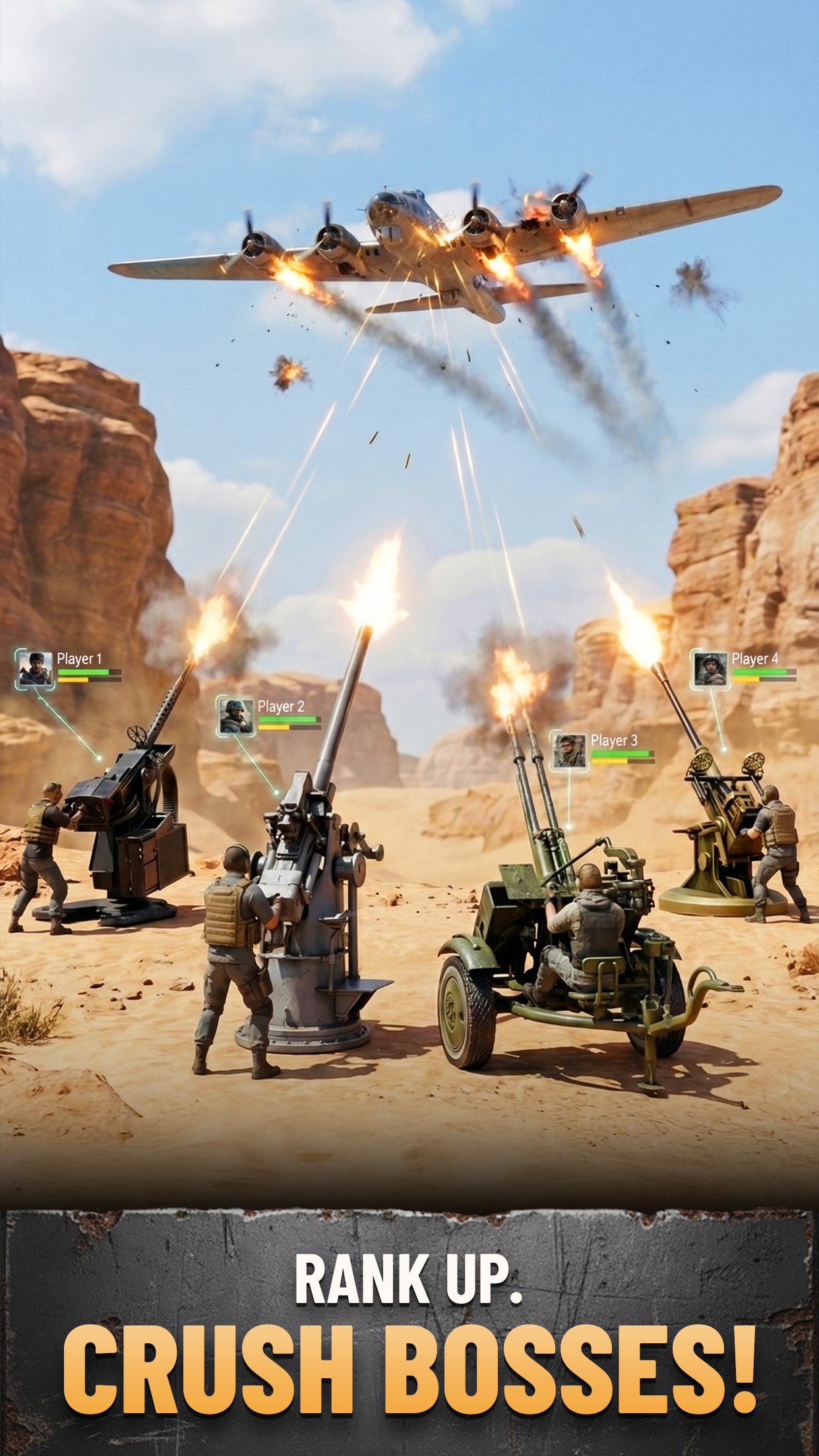 اسکرین شات 4 بازی Medal Hunter: Military Game