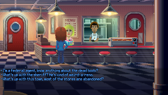 اسکرین شات 2 بازی Thimbleweed Park
