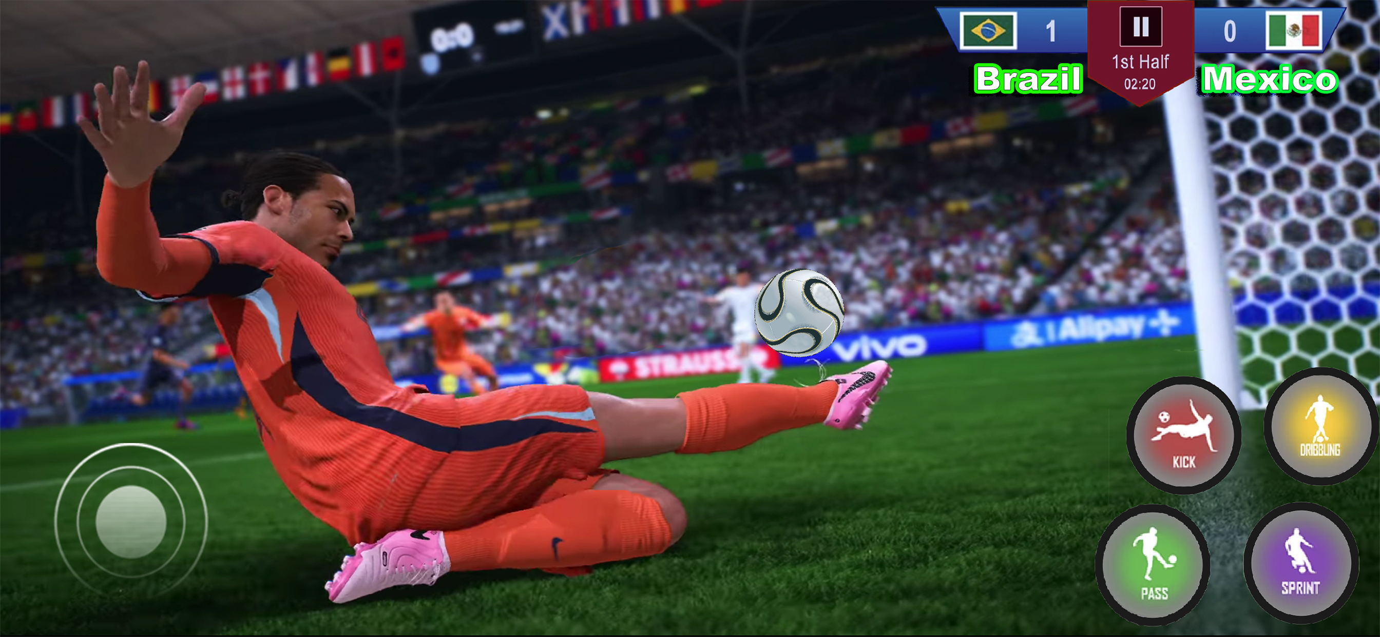 اسکرین شات 5 بازی Football Games 2026: Pro Kick