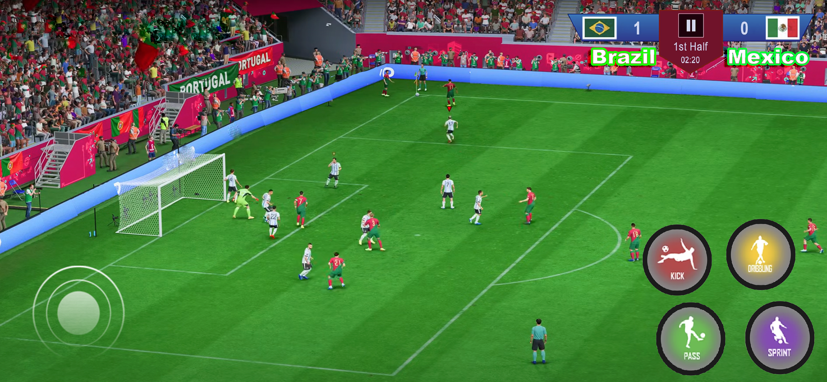اسکرین شات 2 بازی Football Games 2026: Pro Kick