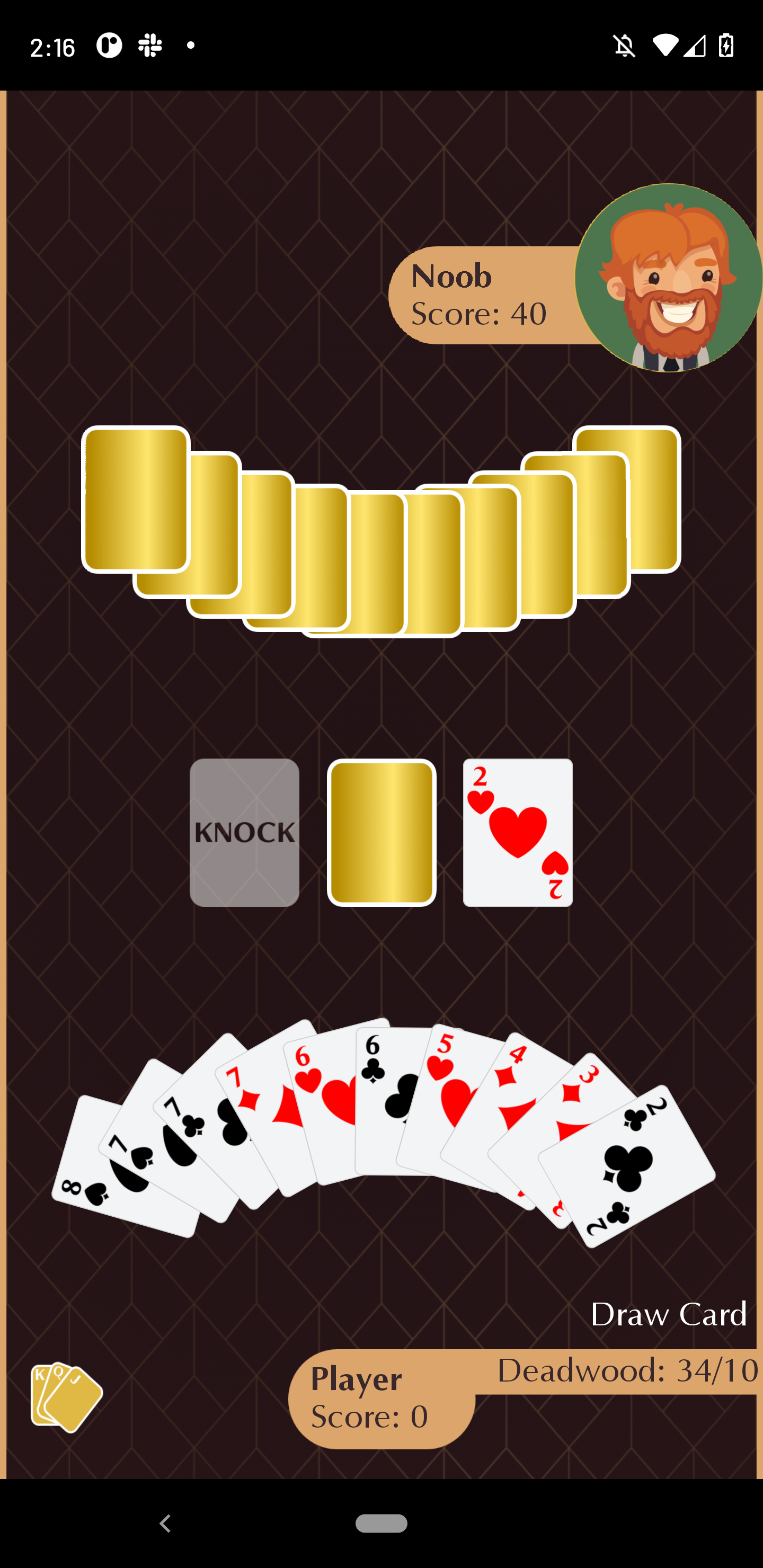 اسکرین شات 8 بازی Gin Rummy