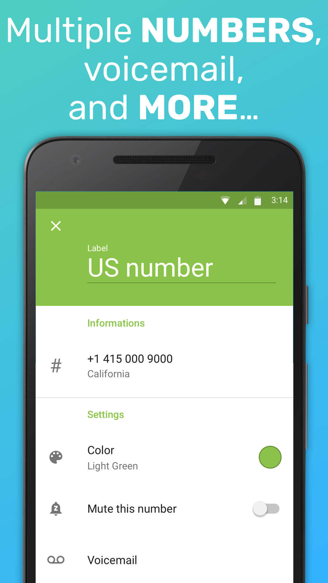 اسکرین شات 5 برنامه FreeTone Calls & Texting