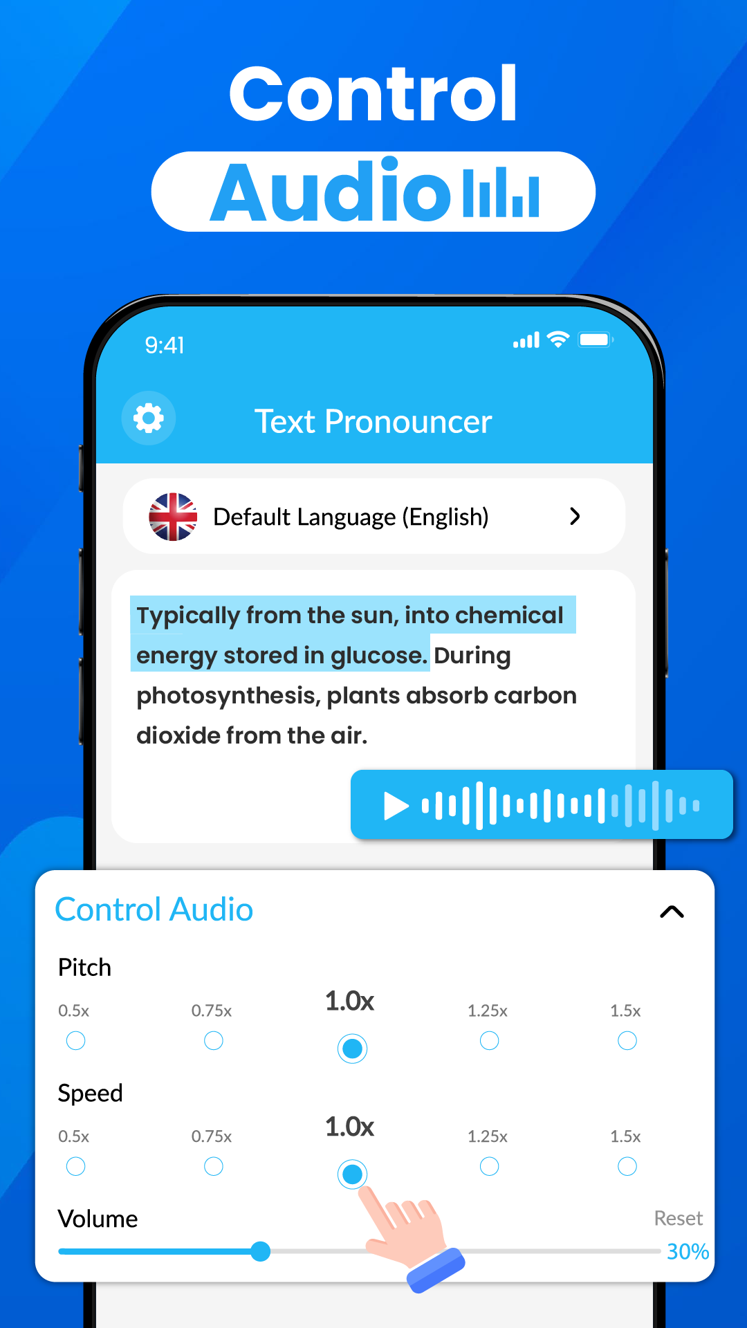 اسکرین شات 3 برنامه Text To Speech - Text & Voice